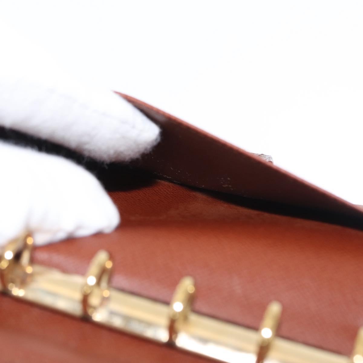 LOUIS VUITTON Monogram Agenda PM Day Planner Cover R20005 LV Auth BA8511