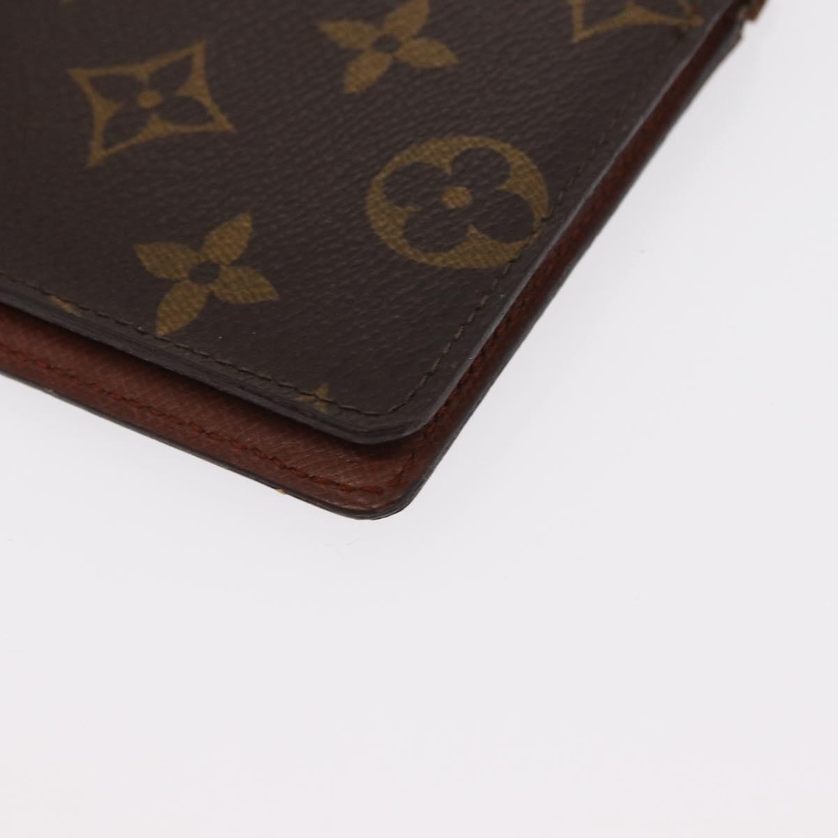 LOUIS VUITTON Monogram Porte Billets 6 Cartes Crdit Wallet M60929 LV Auth BA8512