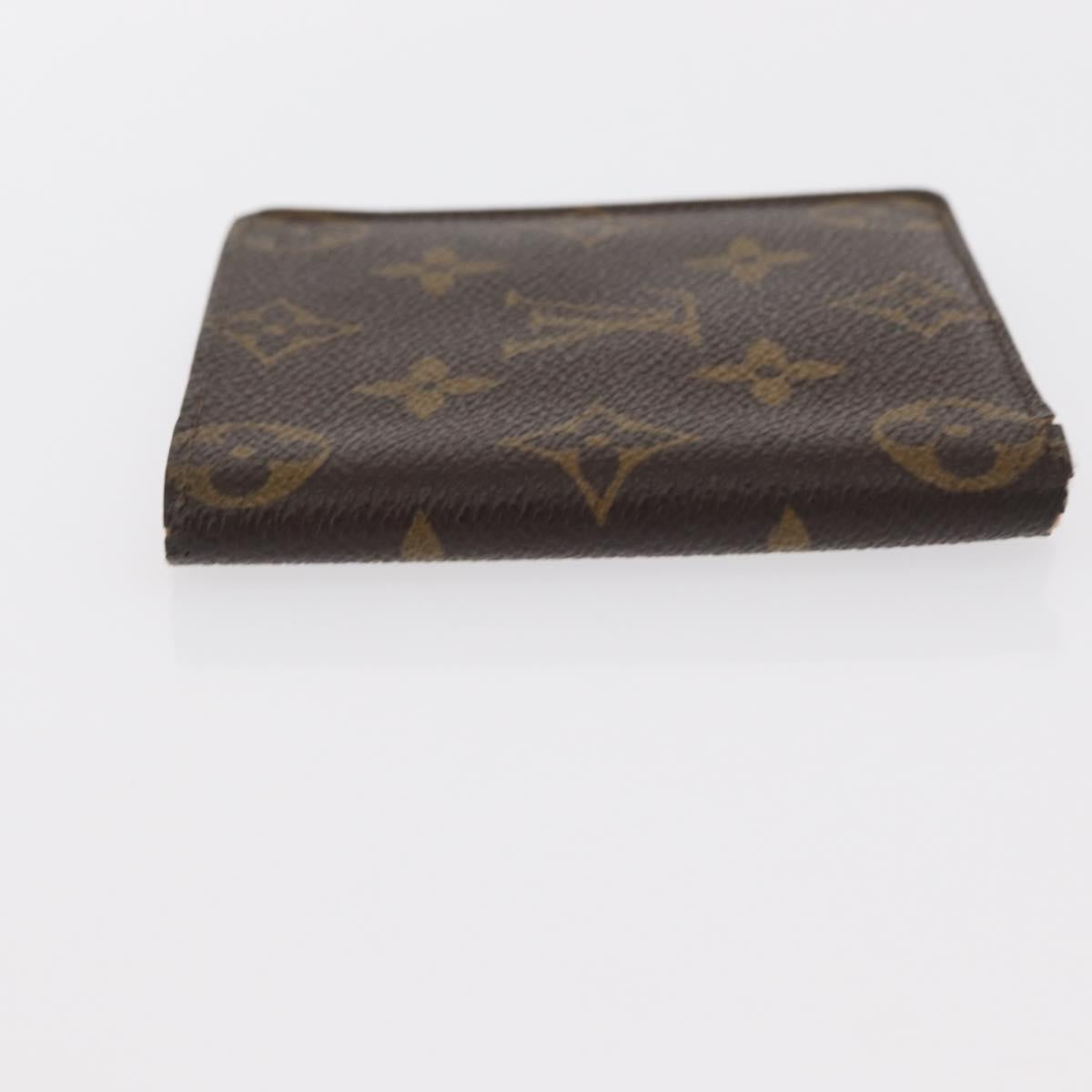 LOUIS VUITTON Monogram Porte Billets 6 Cartes Crdit Wallet M60929 LV Auth BA8512