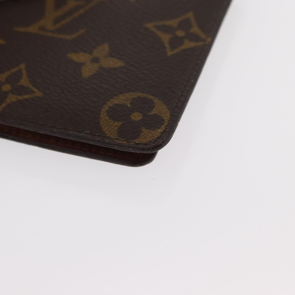 LOUIS VUITTON Monogram Porte Billets 6 Cartes Crdit Wallet M60929 LV Auth BA8512