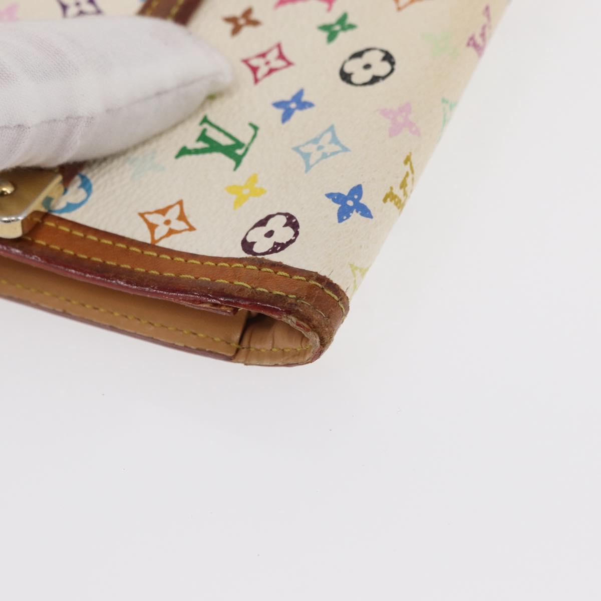 LOUIS VUITTON Multicolor Porte Tresor International Wallet M92659 Auth BA8513