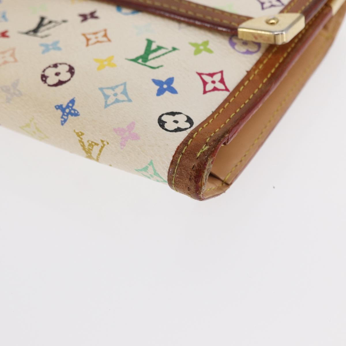 LOUIS VUITTON Multicolor Porte Tresor International Wallet M92659 Auth BA8513