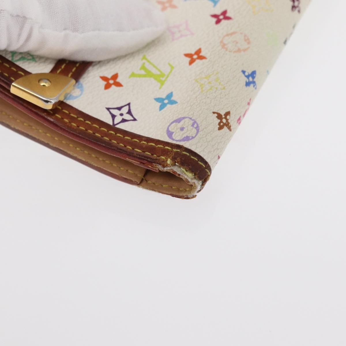 LOUIS VUITTON Multicolor Porte Tresor International Wallet M92659 Auth BA8514