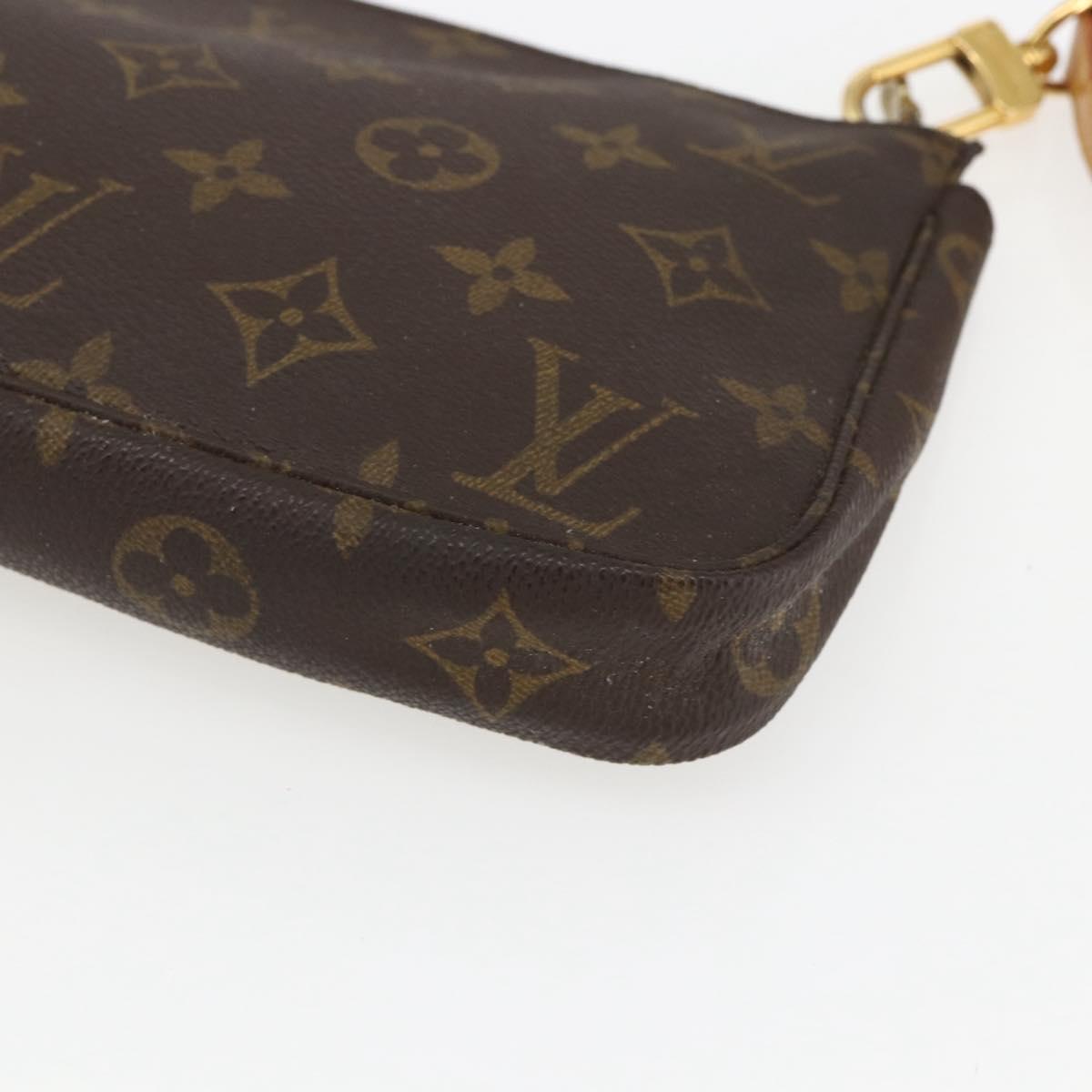 LOUIS VUITTON Monogram Pochette Accessoires Pouch M51980 LV Auth BA8516