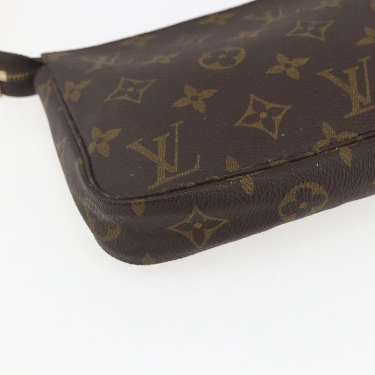 LOUIS VUITTON Monogram Pochette Accessoires Pouch M51980 LV Auth BA8516