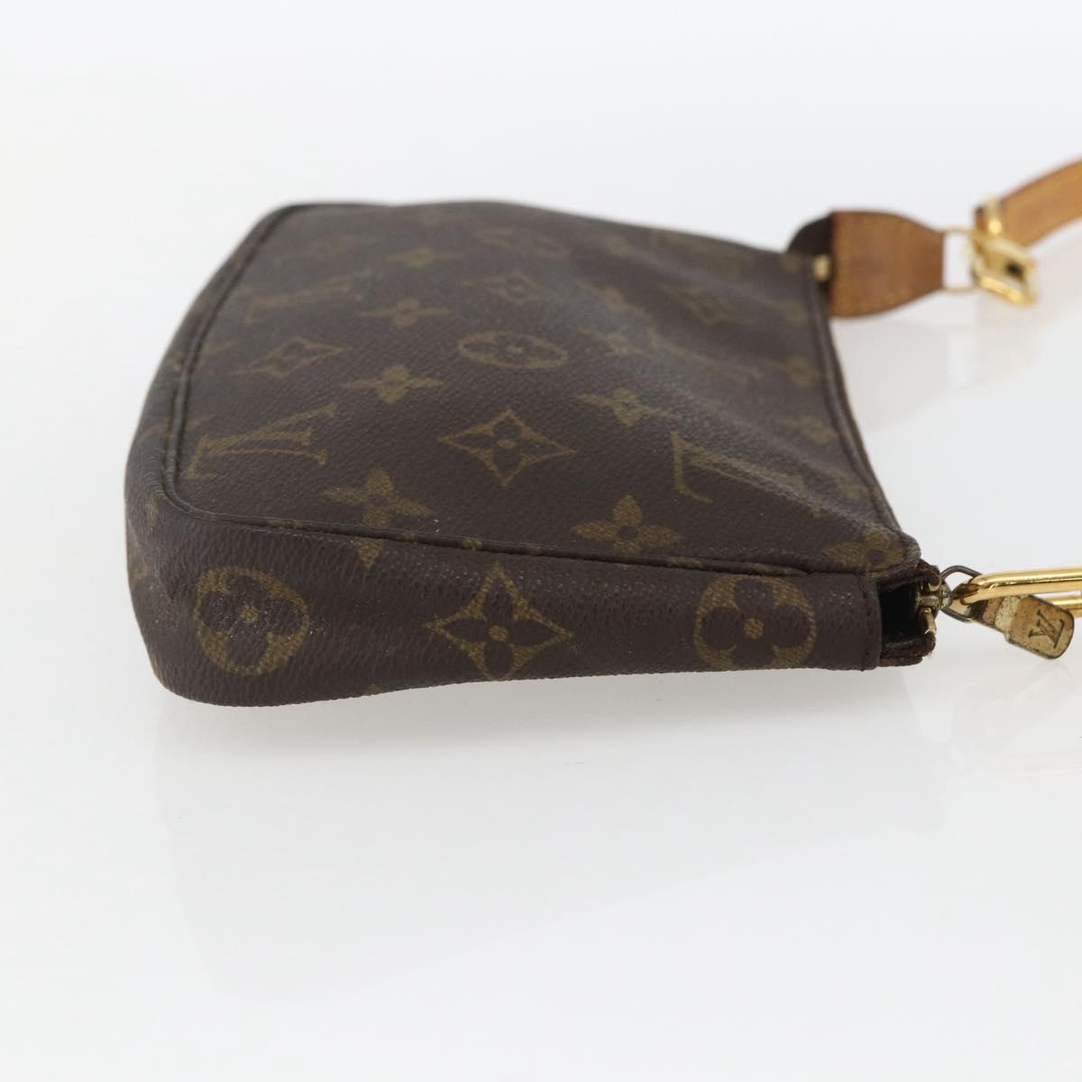 LOUIS VUITTON Monogram Pochette Accessoires Pouch M51980 LV Auth BA8516