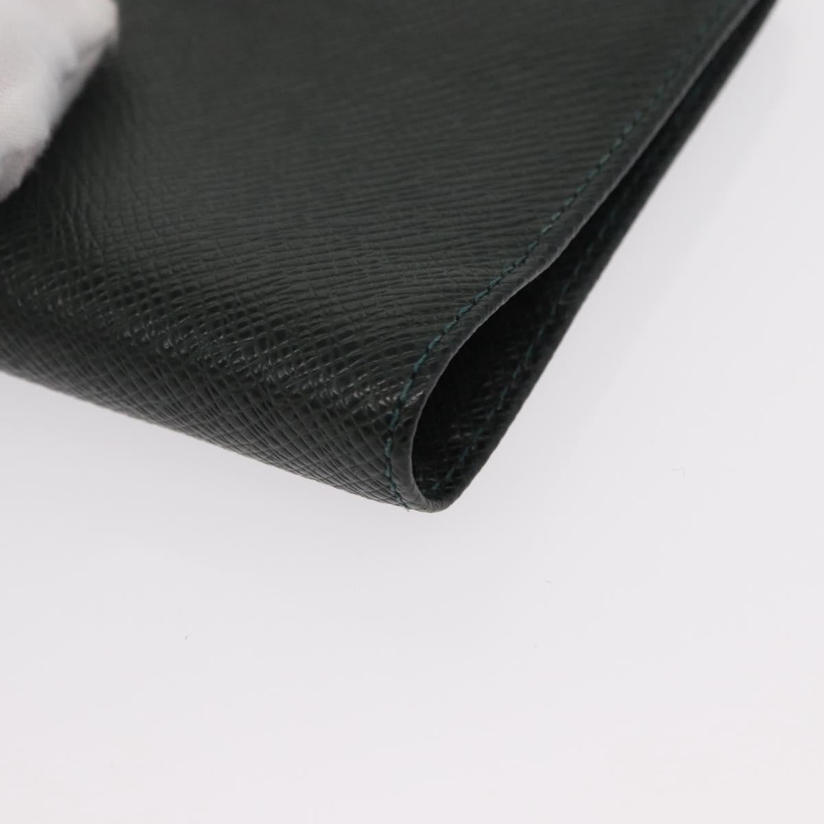 LOUIS VUITTON Taiga Agenda PM Day Planner Cover Epicea R20424 LV Auth BA8520