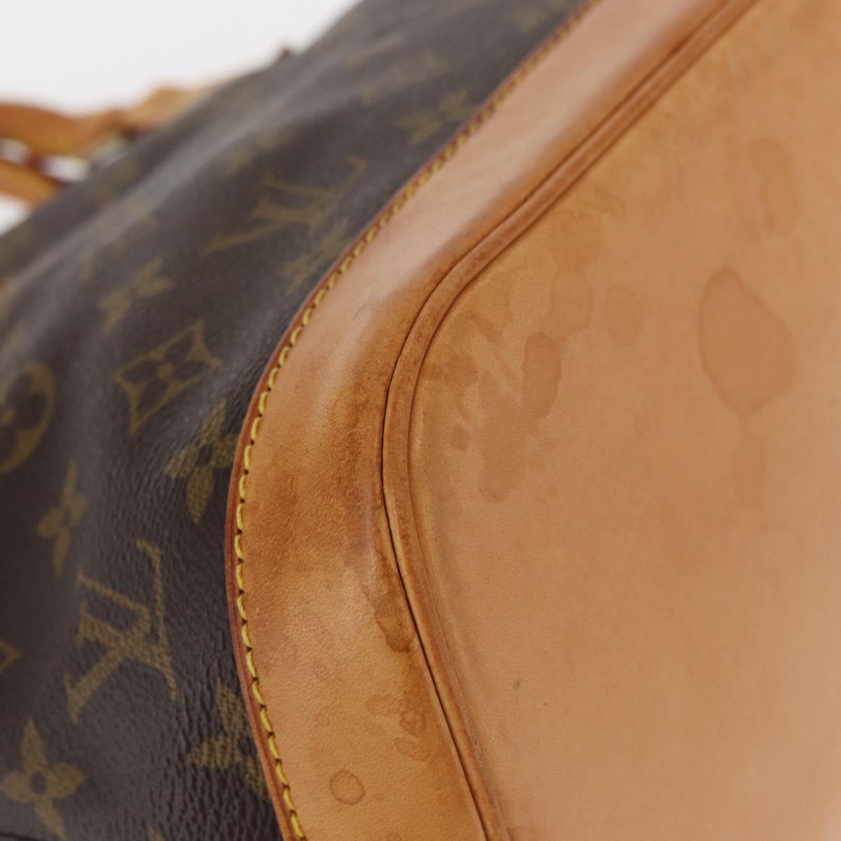 LOUIS VUITTON Monogram Alma Hand Bag M51130 LV Auth BA8523