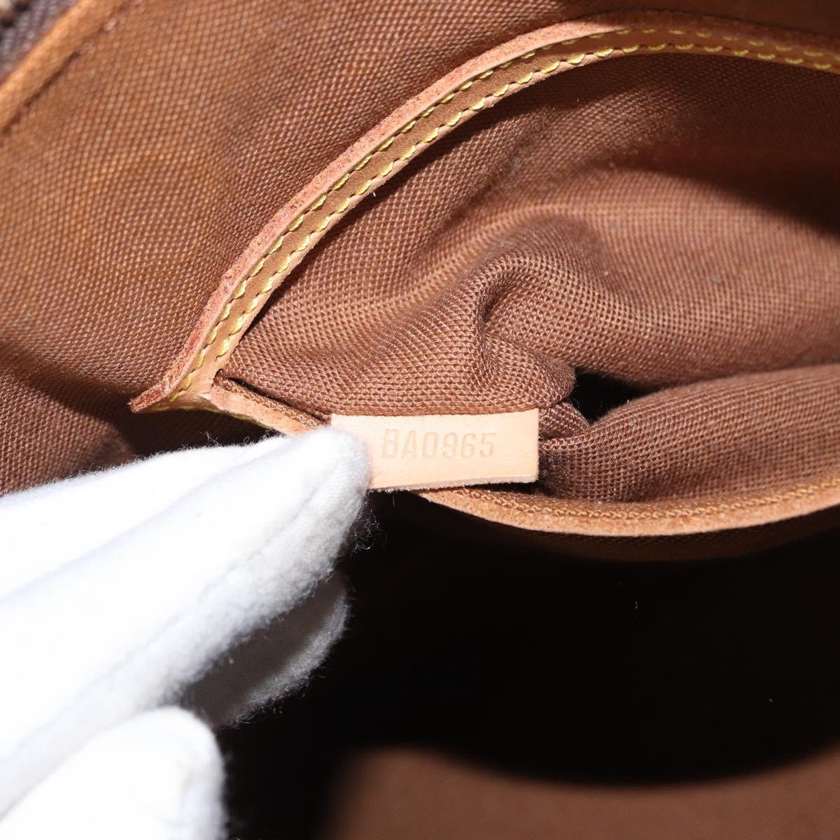 LOUIS VUITTON Monogram Alma Hand Bag M51130 LV Auth BA8524