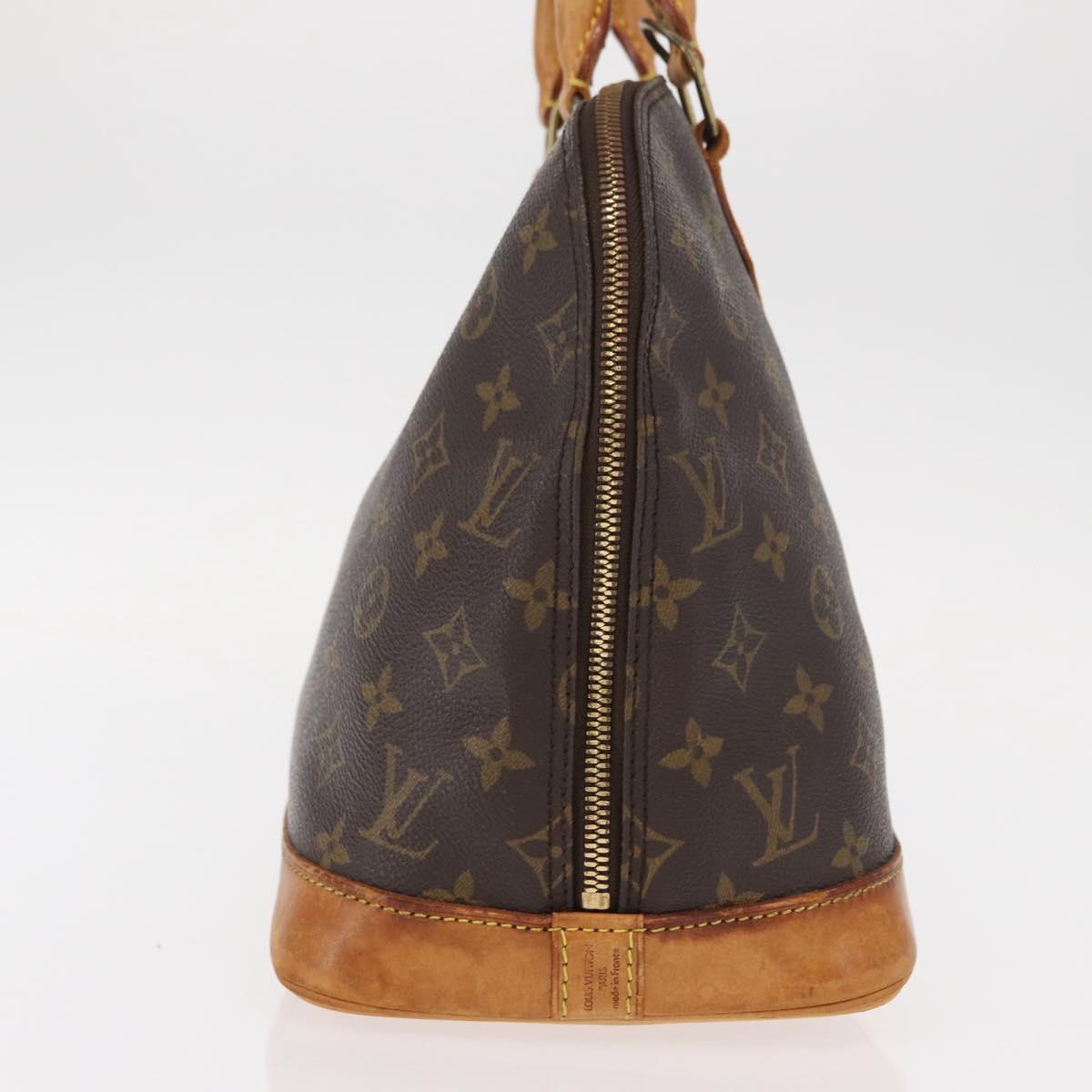 LOUIS VUITTON Monogram Alma Hand Bag M51130 LV Auth BA8524