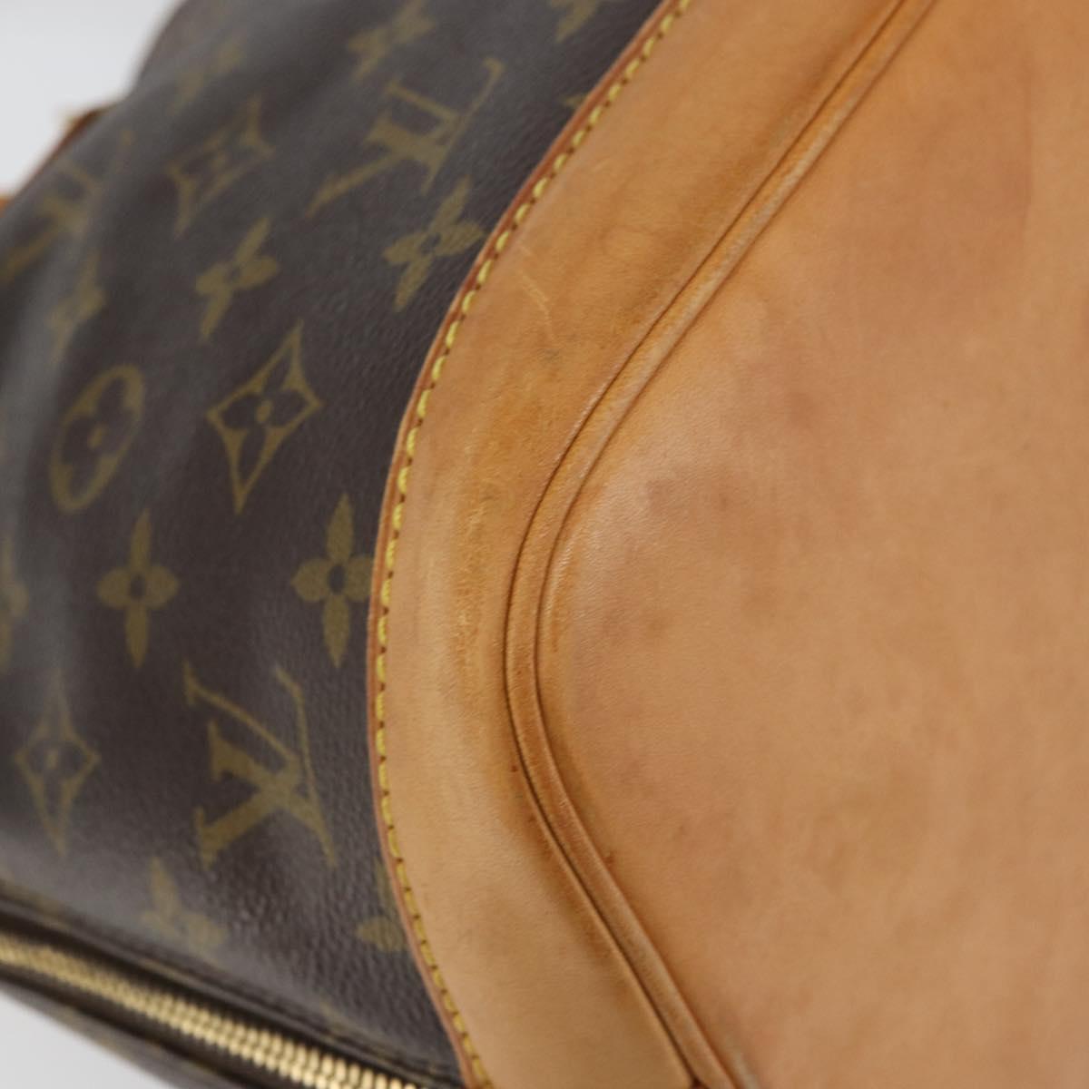 LOUIS VUITTON Monogram Alma Hand Bag M51130 LV Auth BA8525
