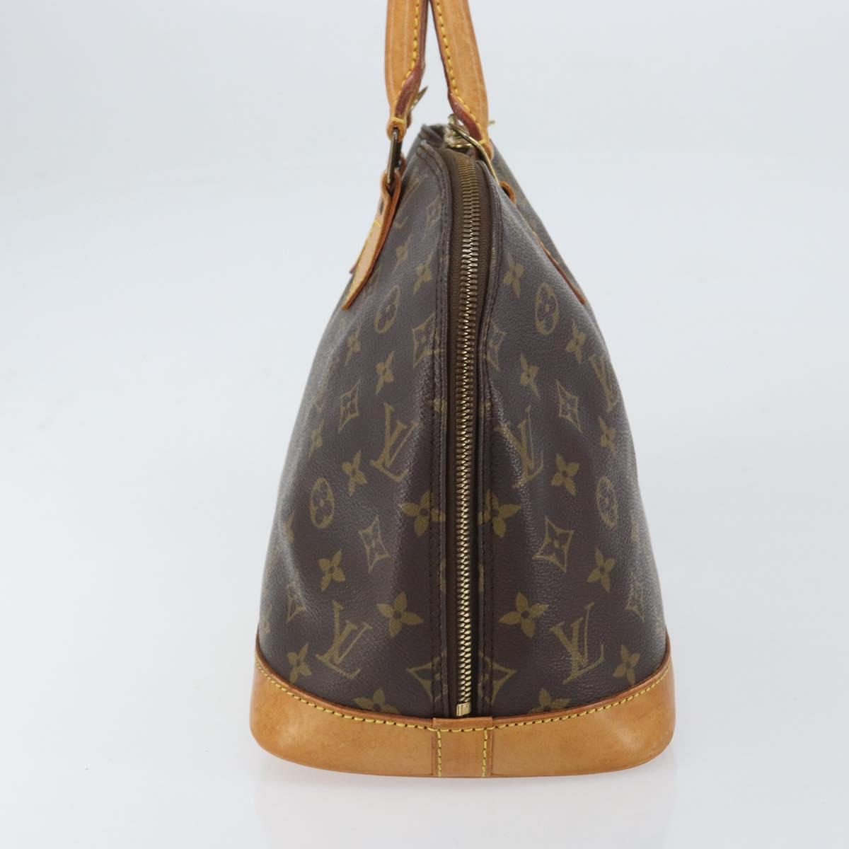 LOUIS VUITTON Monogram Alma Hand Bag M51130 LV Auth BA8525