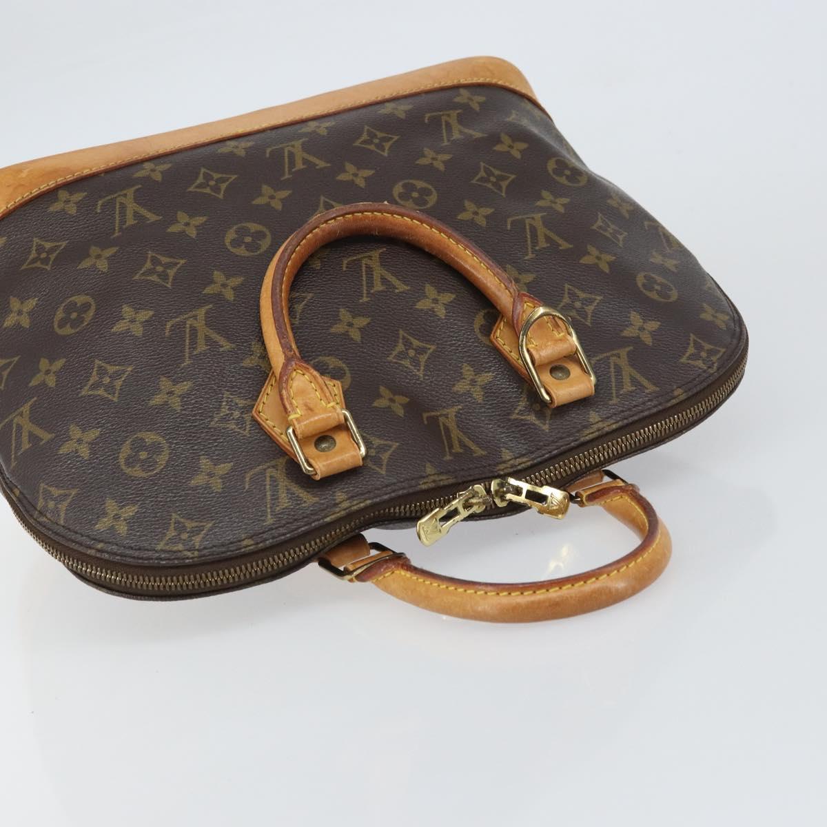 LOUIS VUITTON Monogram Alma Hand Bag M51130 LV Auth BA8525