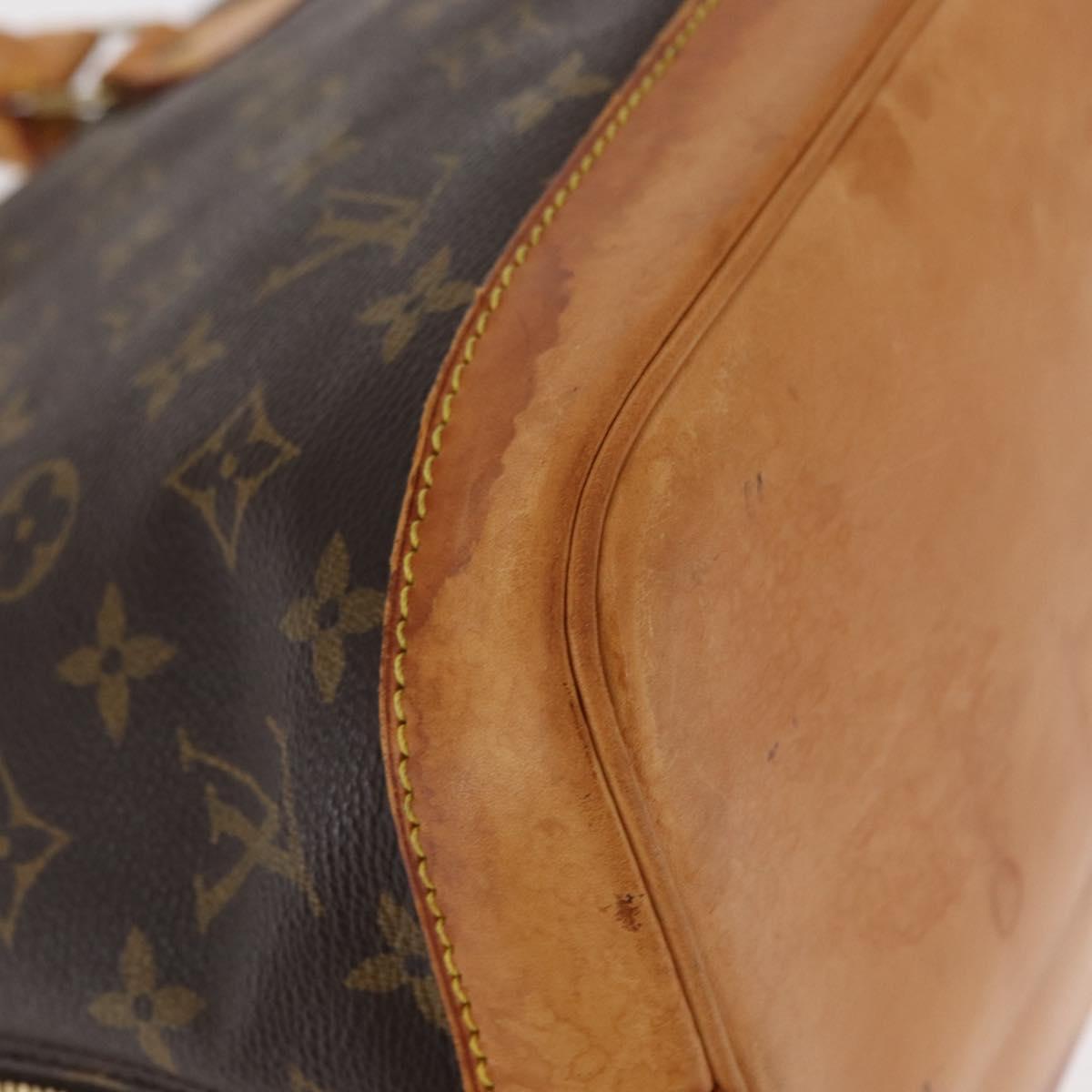 LOUIS VUITTON Monogram Alma Hand Bag M51130 LV Auth BA8526