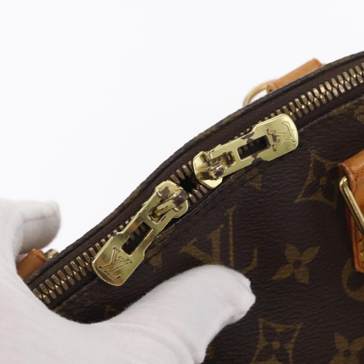 LOUIS VUITTON Monogram Alma Hand Bag M51130 LV Auth BA8526