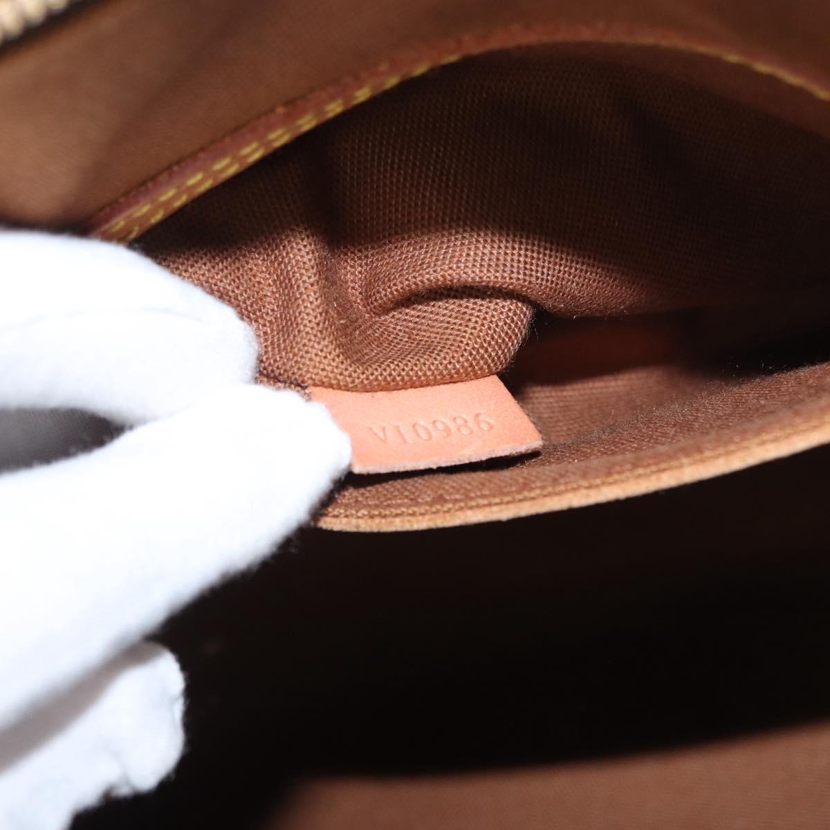 LOUIS VUITTON Monogram Alma Hand Bag M51130 LV Auth BA8526