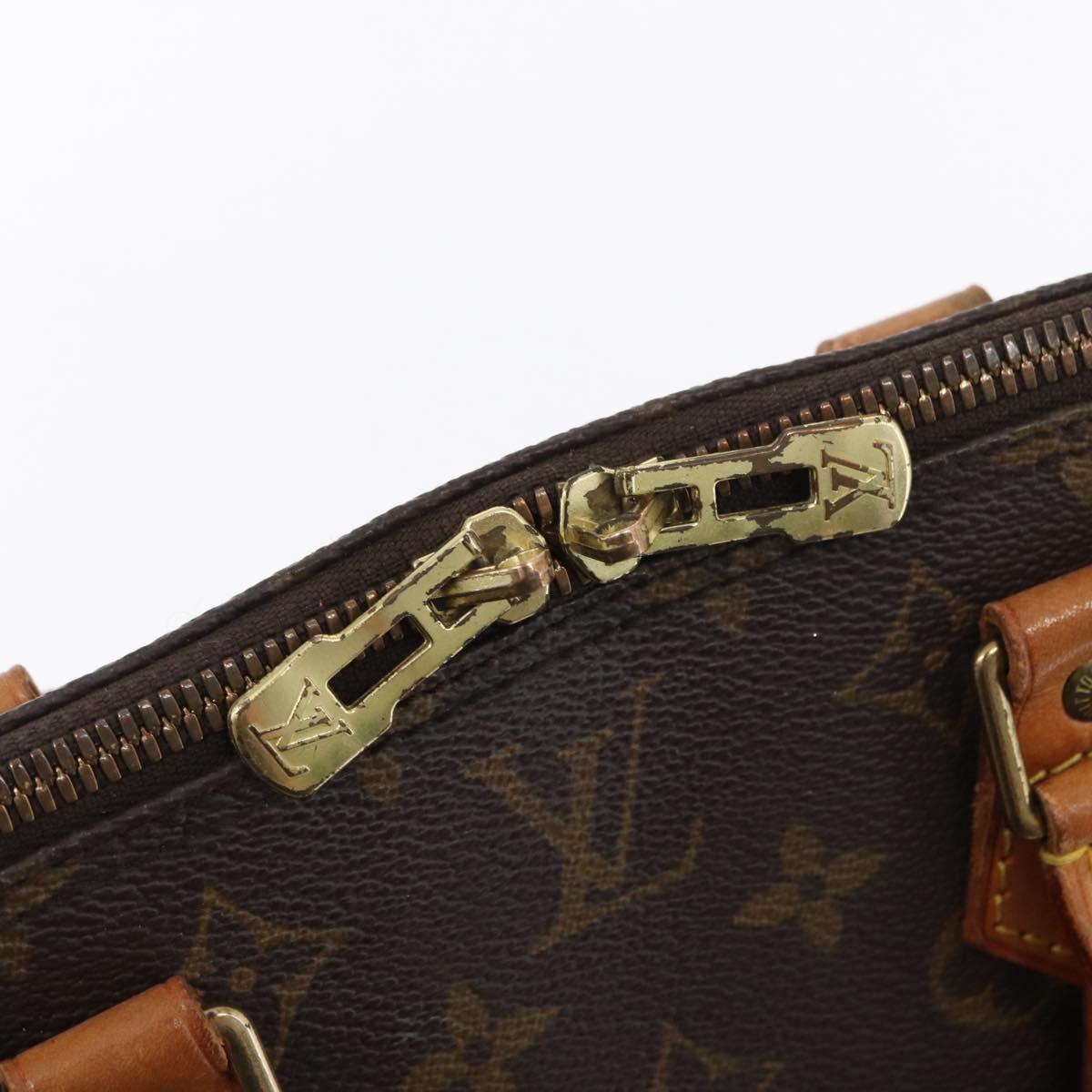 LOUIS VUITTON Monogram Alma Hand Bag M51130 LV Auth BA8527