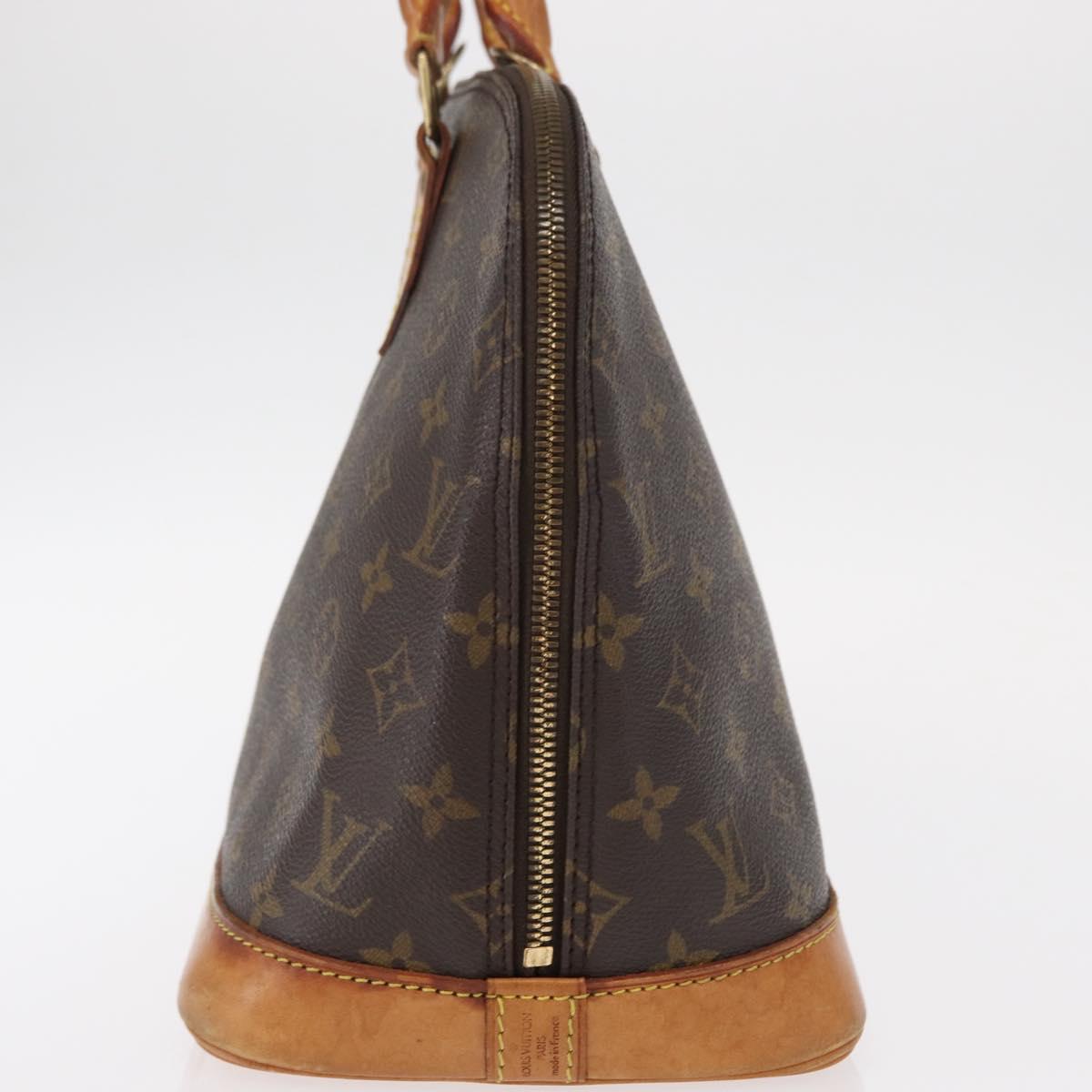 LOUIS VUITTON Monogram Alma Hand Bag M51130 LV Auth BA8527