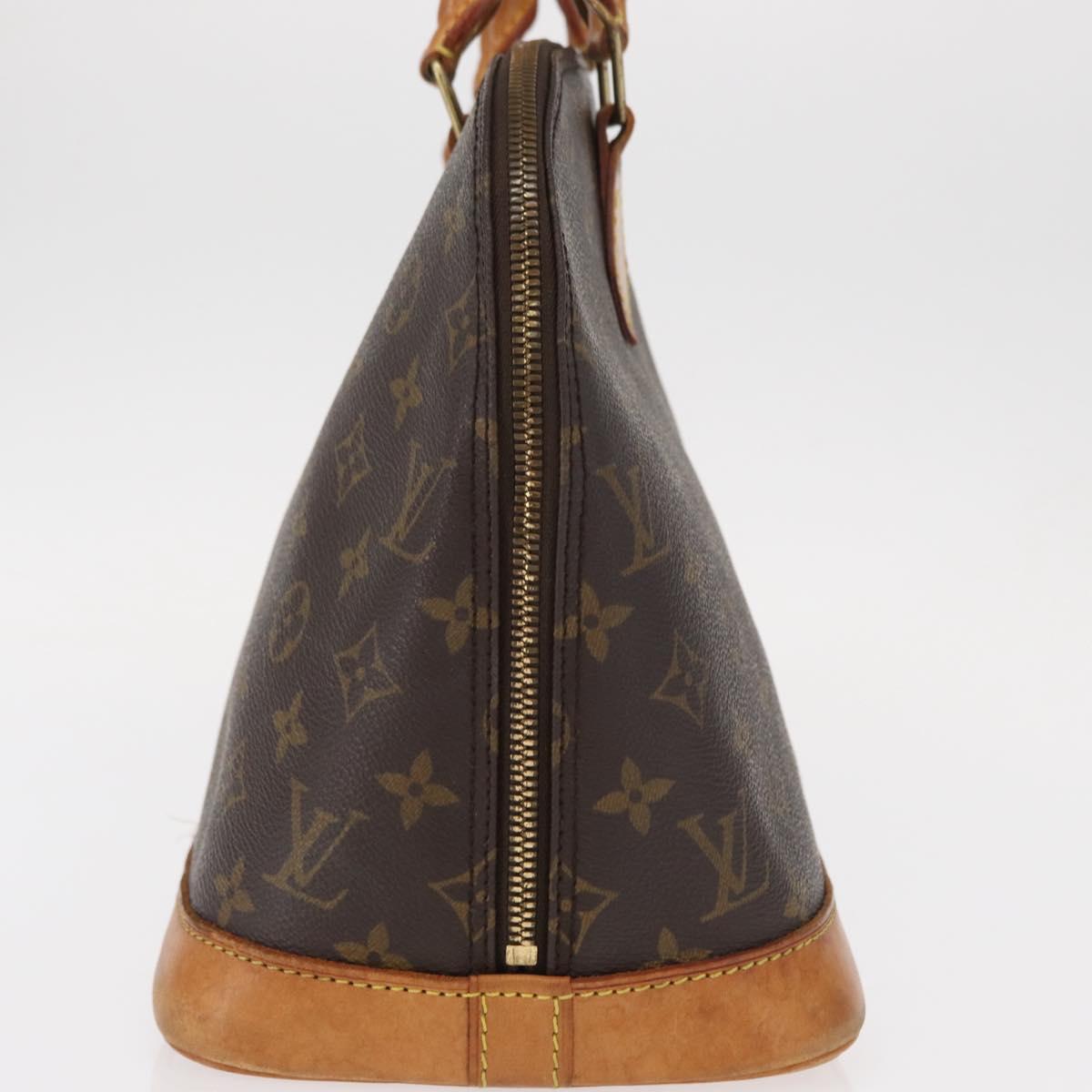 LOUIS VUITTON Monogram Alma Hand Bag M51130 LV Auth BA8527