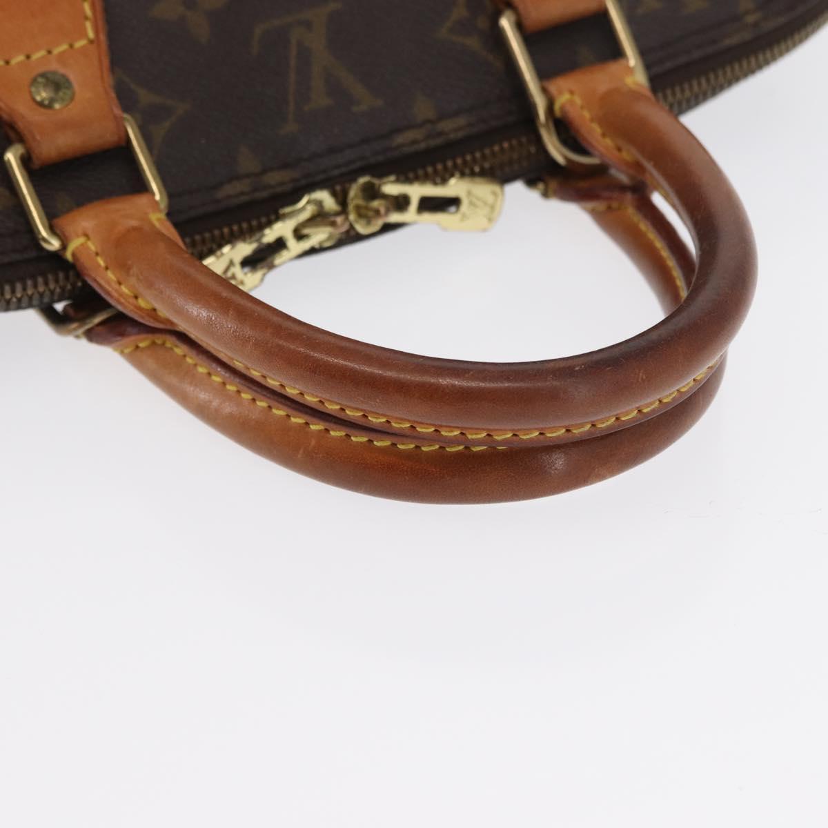 LOUIS VUITTON Monogram Alma Hand Bag M51130 LV Auth BA8527