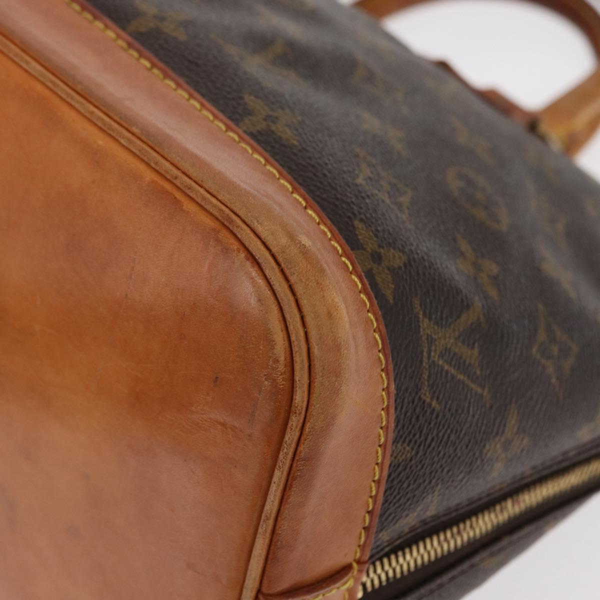 LOUIS VUITTON Monogram Alma Hand Bag M51130 LV Auth BA8528