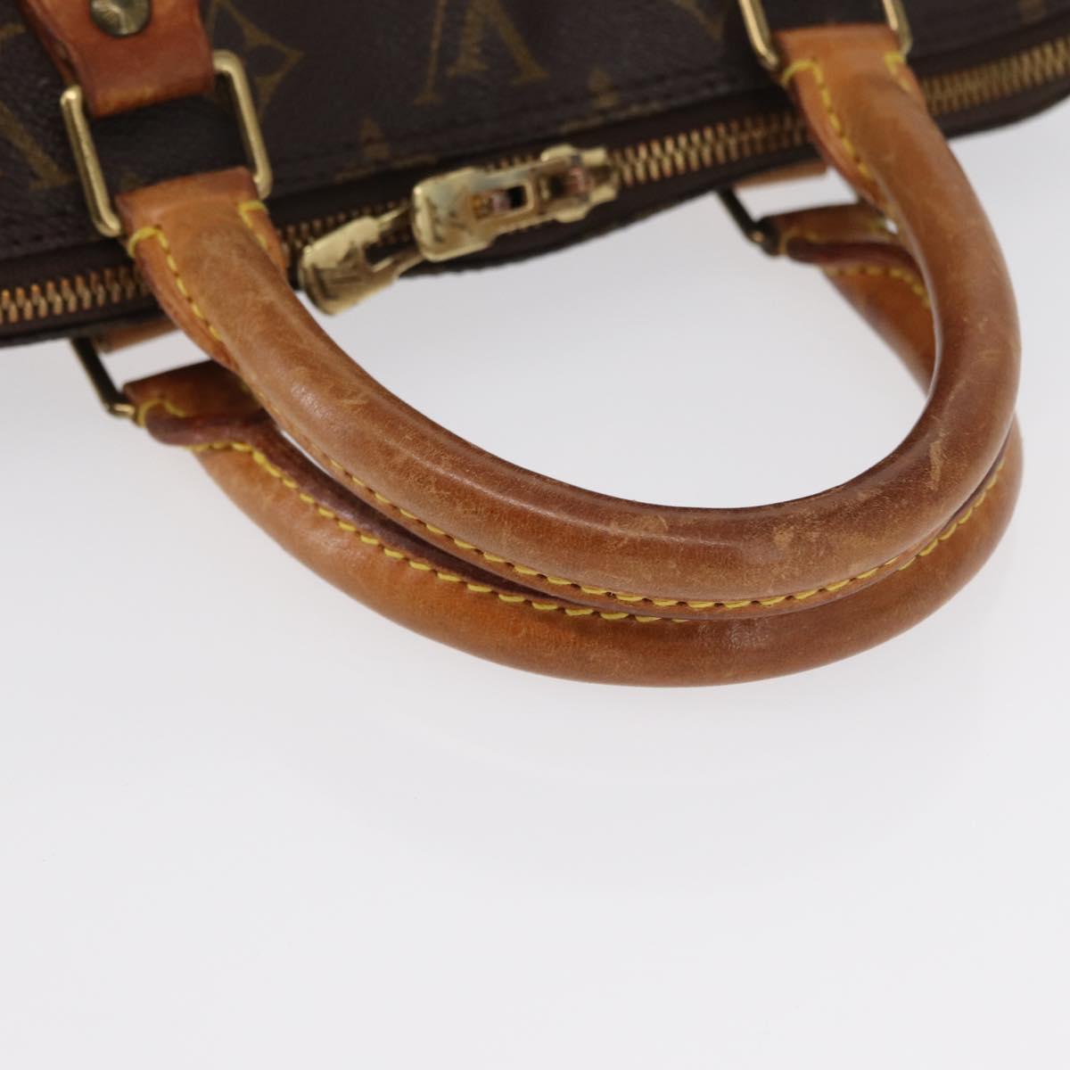 LOUIS VUITTON Monogram Alma Hand Bag M51130 LV Auth BA8528