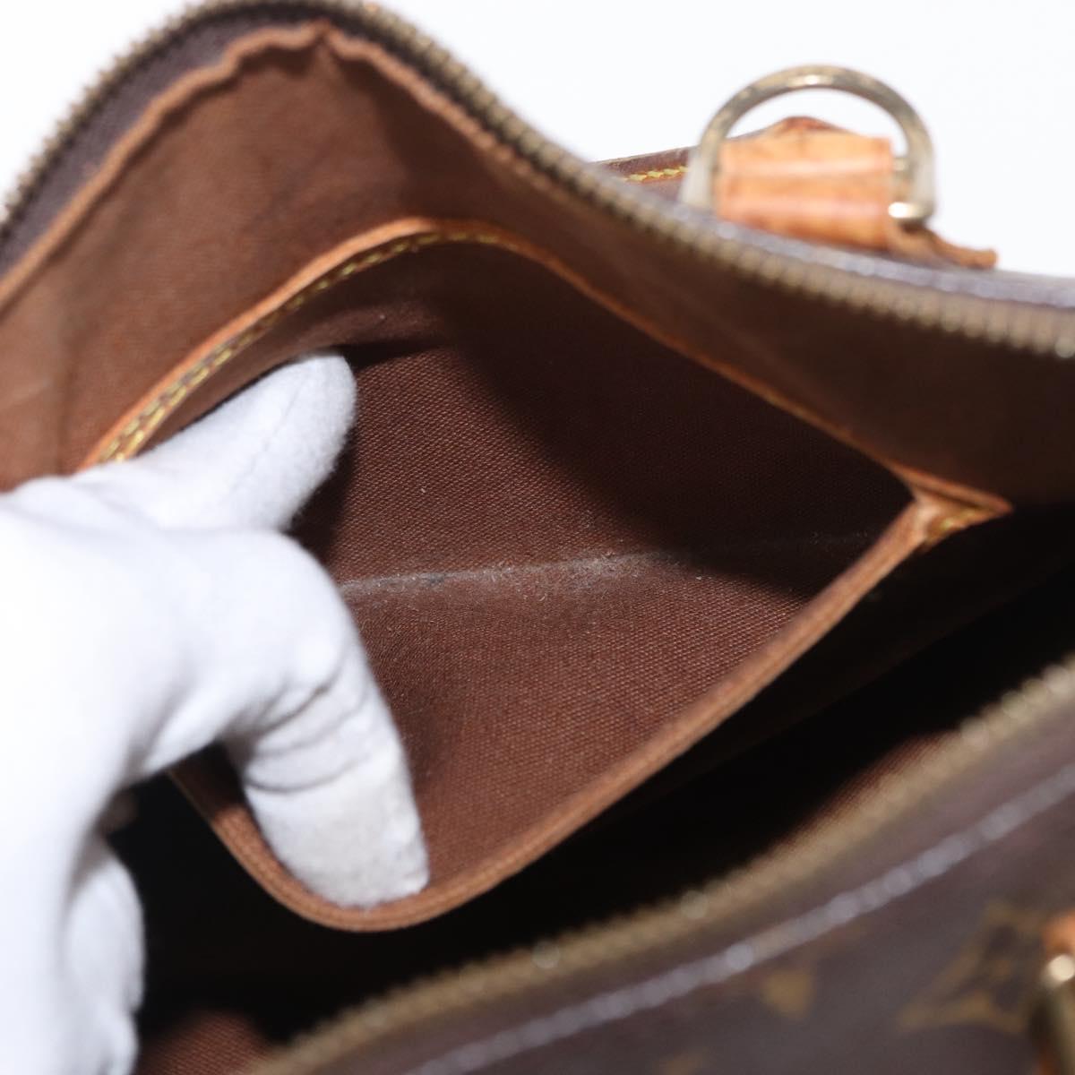 LOUIS VUITTON Monogram Alma Hand Bag M51130 LV Auth BA8529