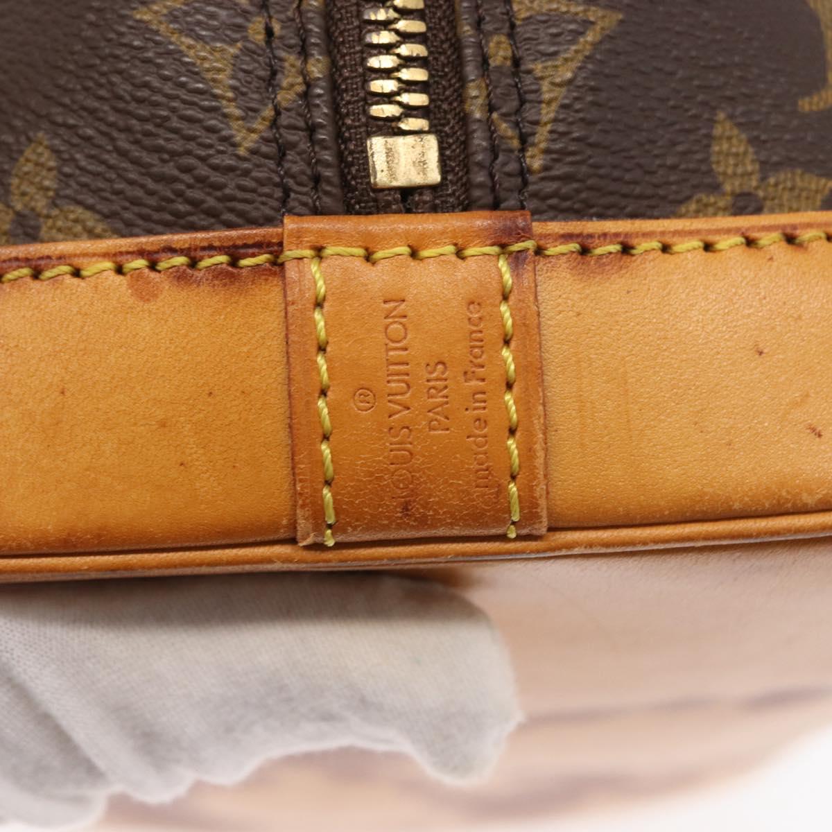 LOUIS VUITTON Monogram Alma Hand Bag M51130 LV Auth BA8530