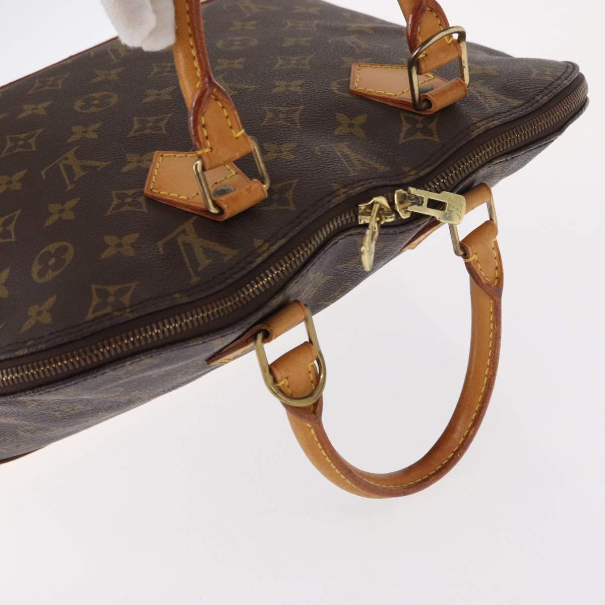 LOUIS VUITTON Monogram Alma Hand Bag M51130 LV Auth BA8530