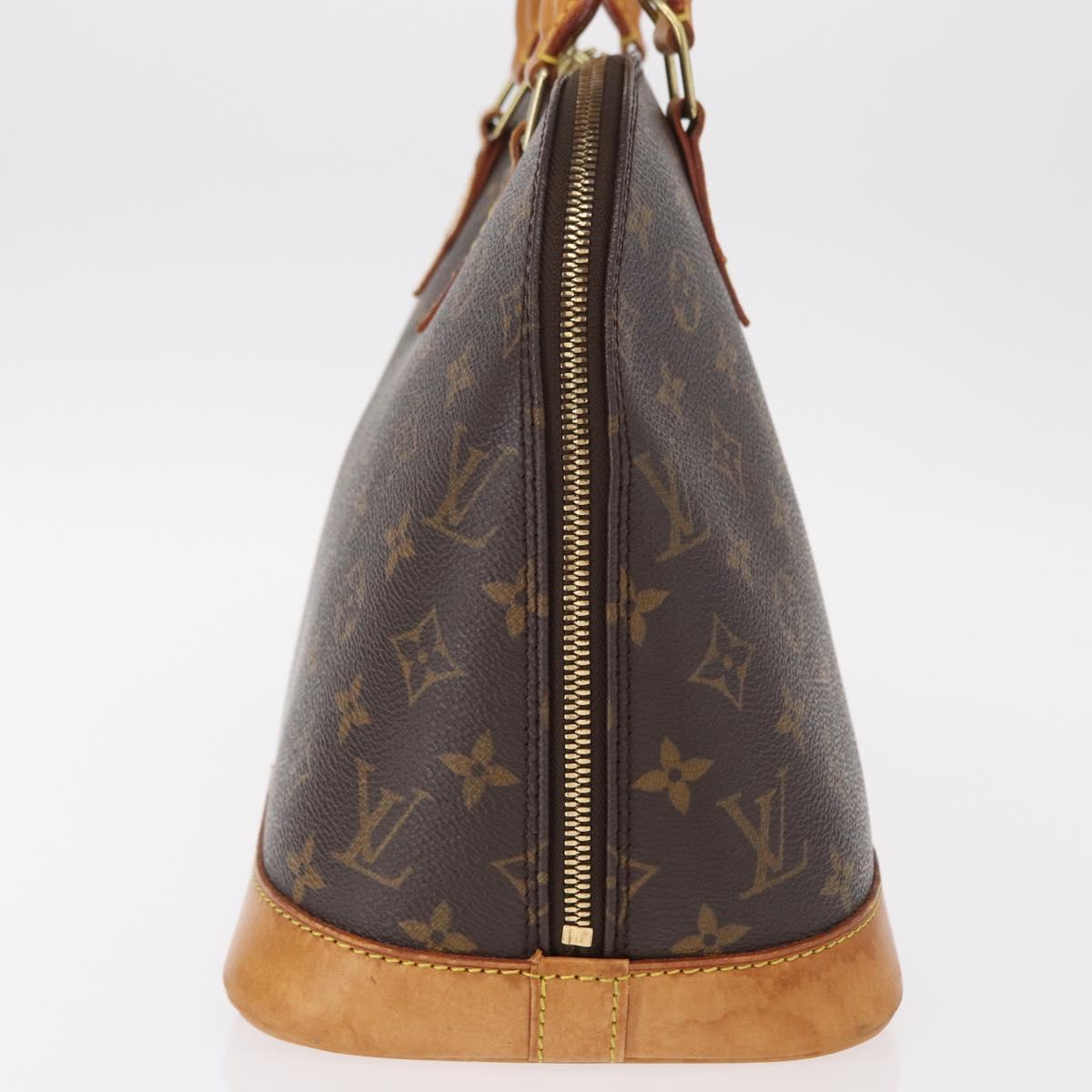 LOUIS VUITTON Monogram Alma Hand Bag M51130 LV Auth BA8531