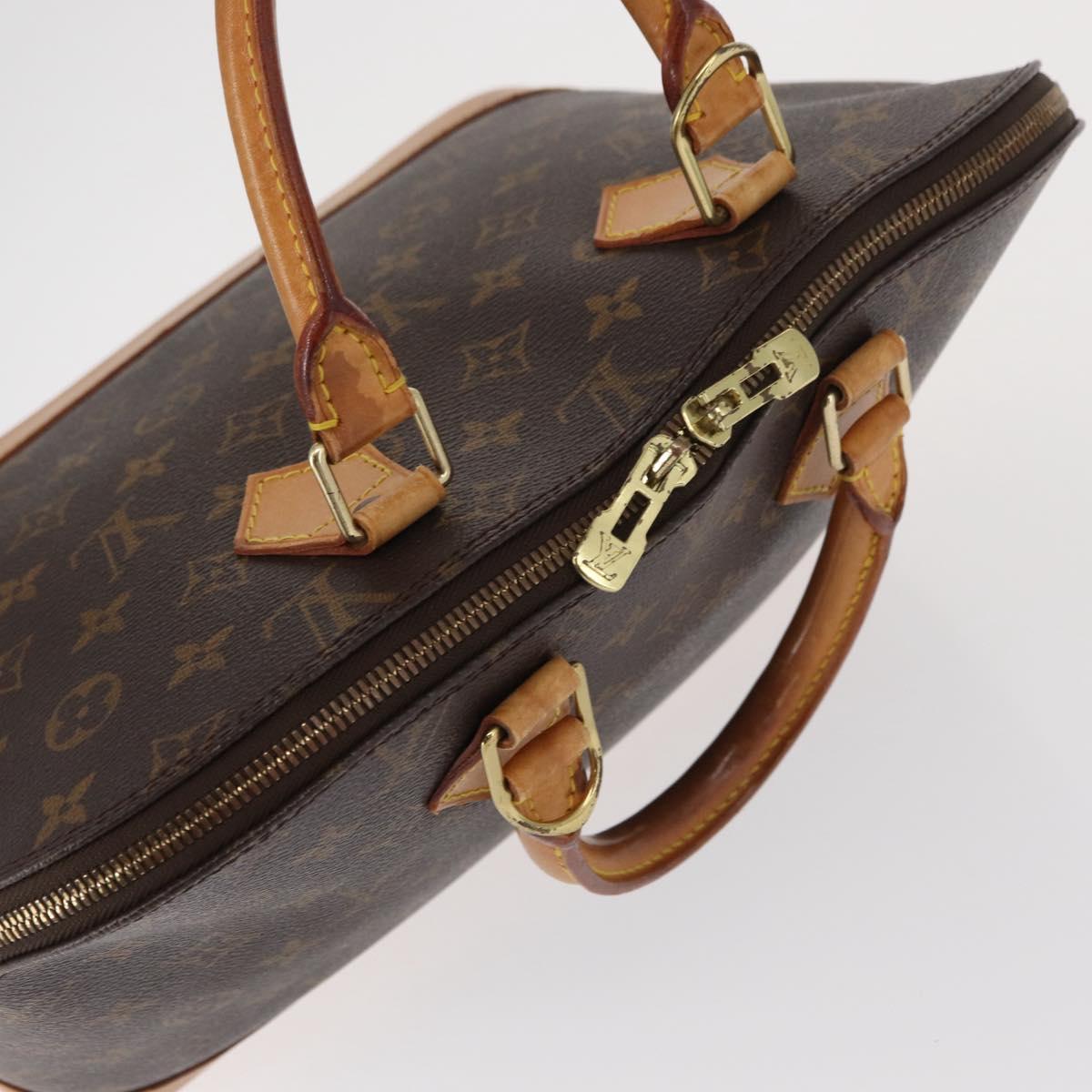 LOUIS VUITTON Monogram Alma Hand Bag M51130 LV Auth BA8531