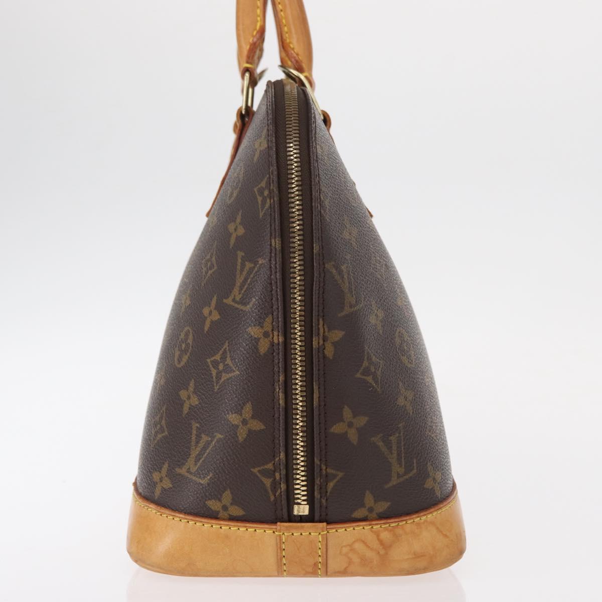 LOUIS VUITTON Monogram Alma Hand Bag M51130 LV Auth BA8532