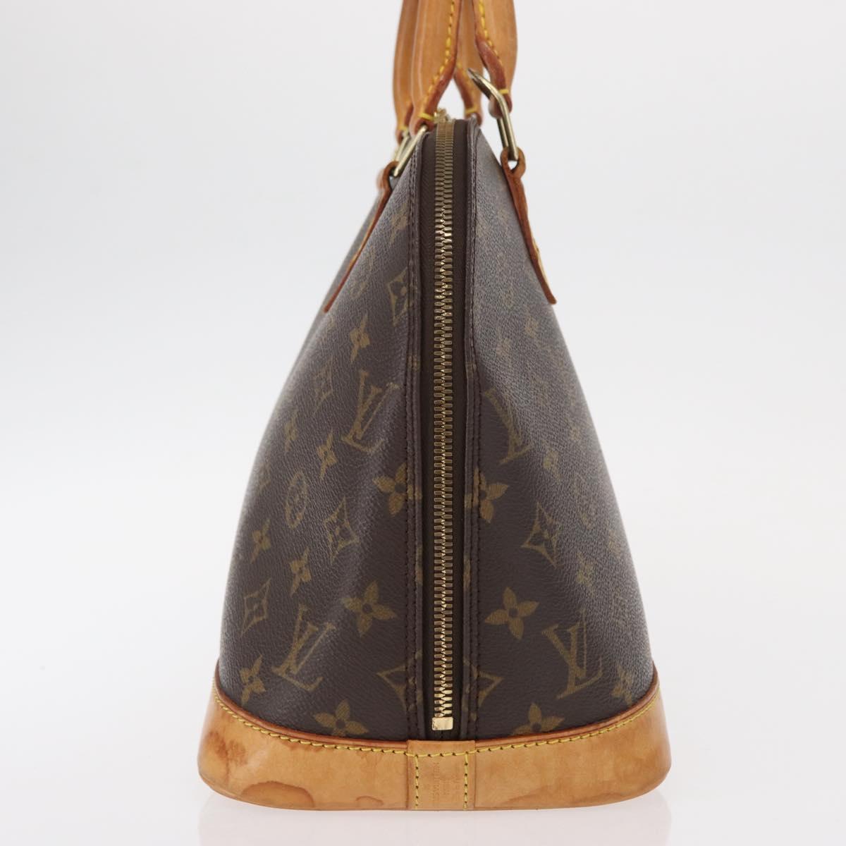LOUIS VUITTON Monogram Alma Hand Bag M51130 LV Auth BA8532