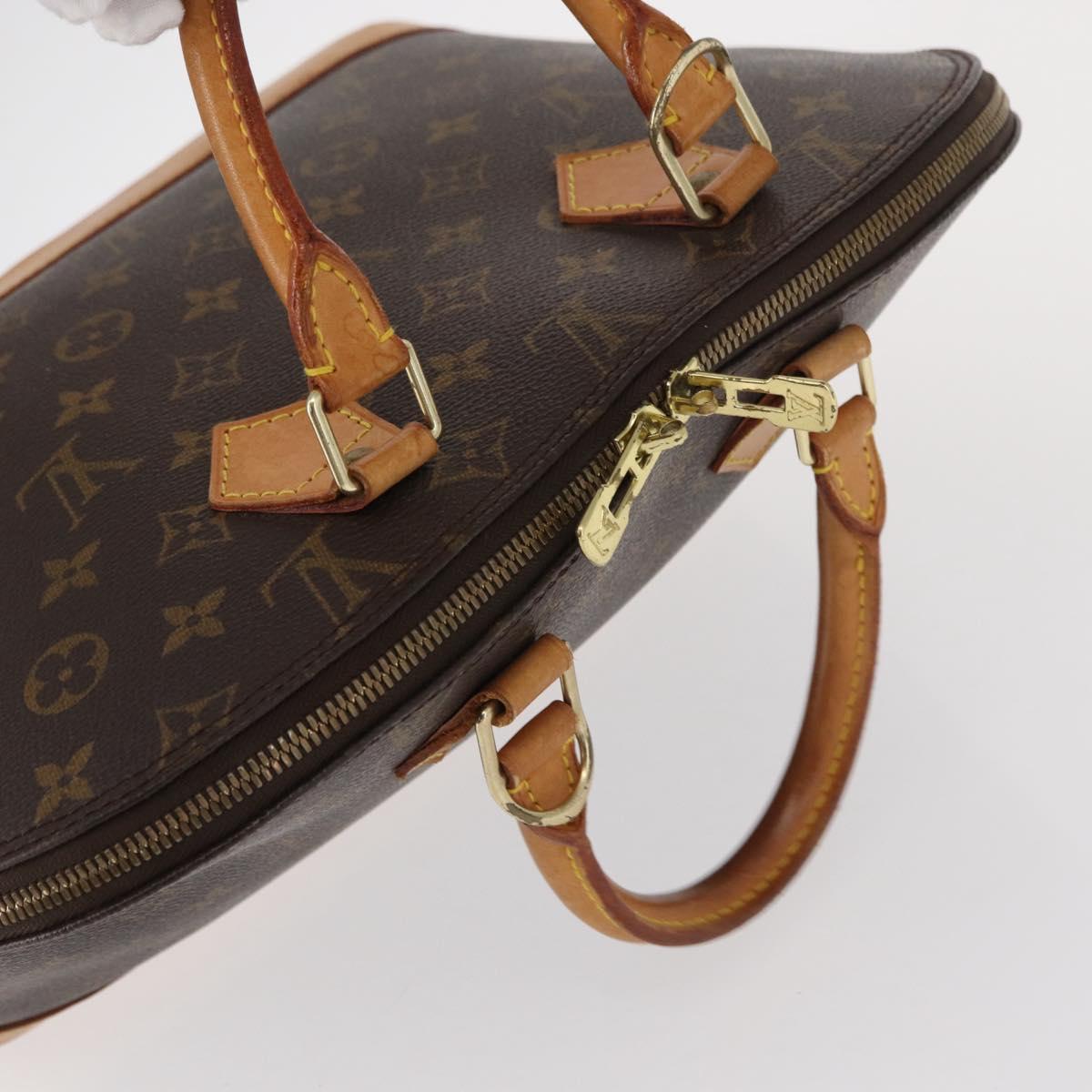 LOUIS VUITTON Monogram Alma Hand Bag M51130 LV Auth BA8532