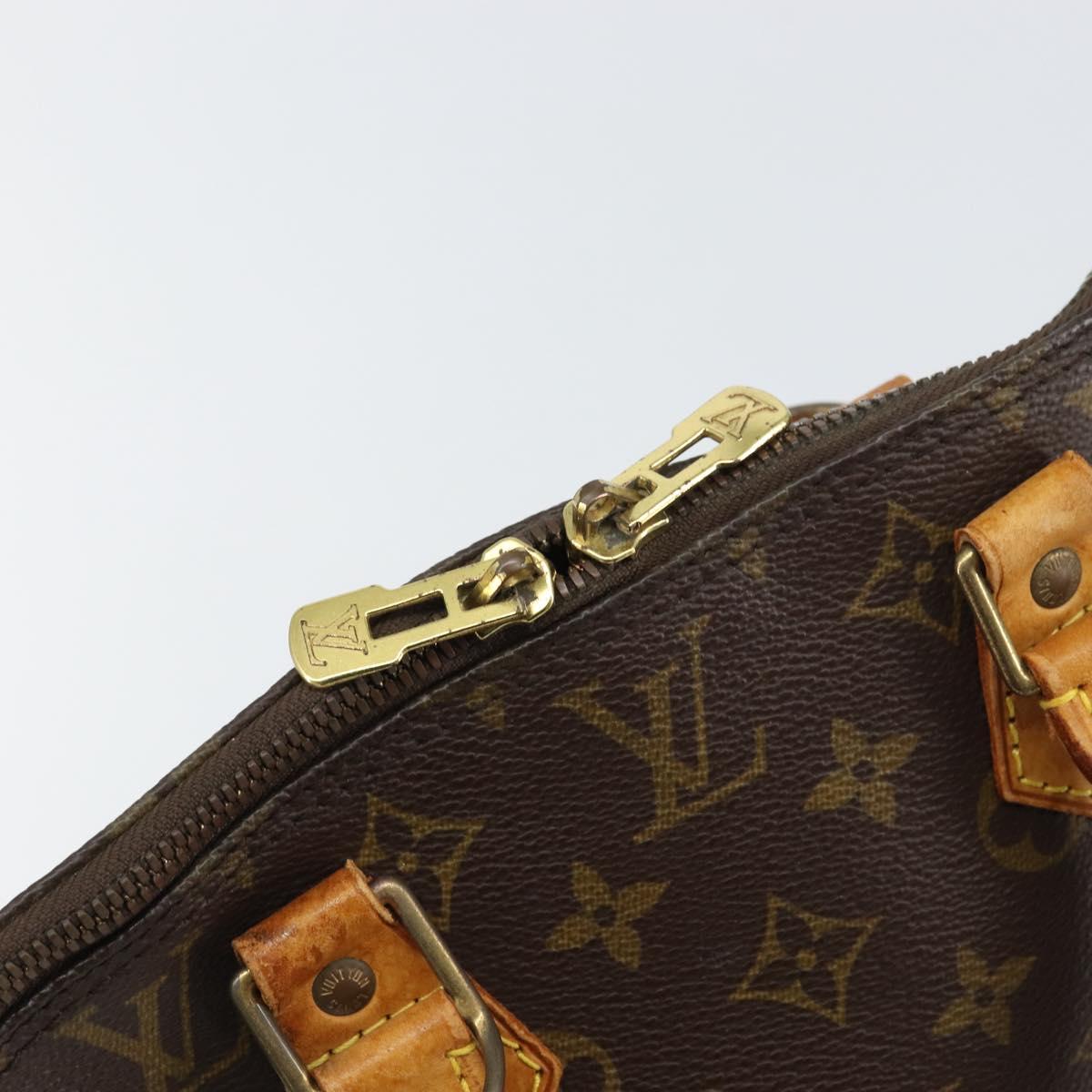 LOUIS VUITTON Monogram Alma Hand Bag M51130 LV Auth BA8533