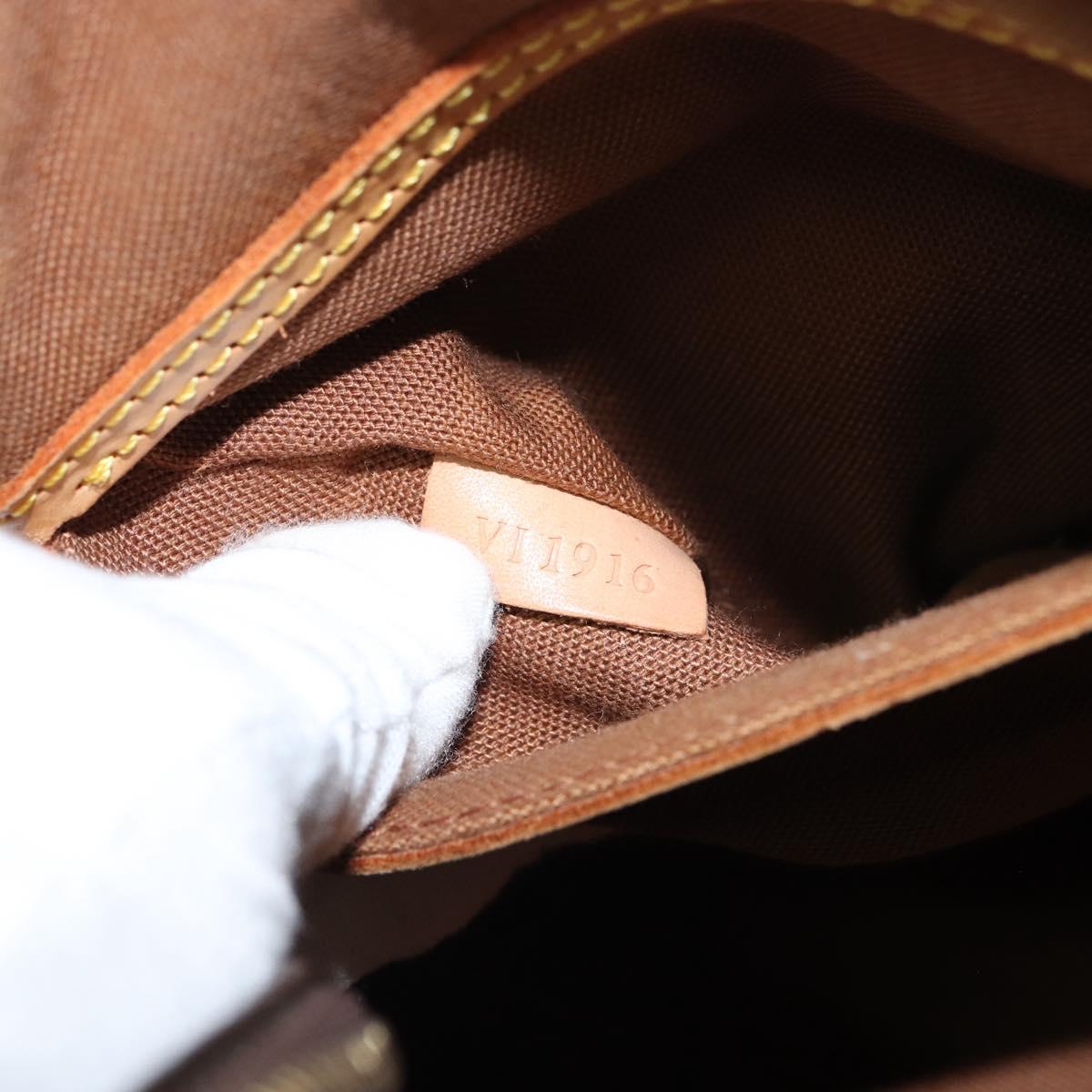 LOUIS VUITTON Monogram Alma Hand Bag M51130 LV Auth BA8533