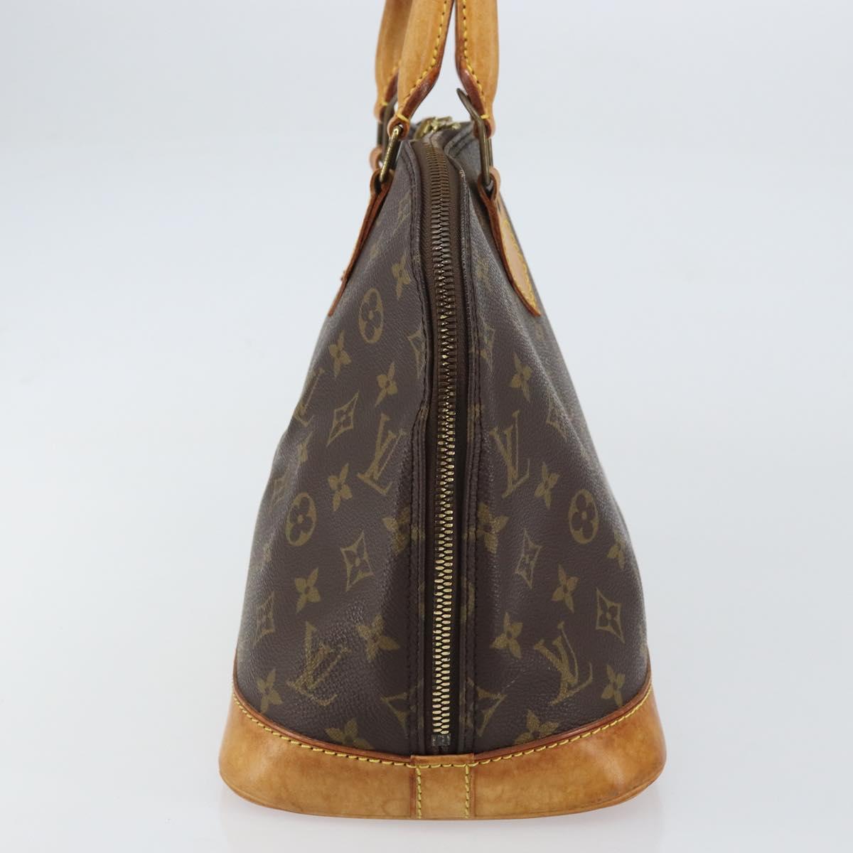 LOUIS VUITTON Monogram Alma Hand Bag M51130 LV Auth BA8533