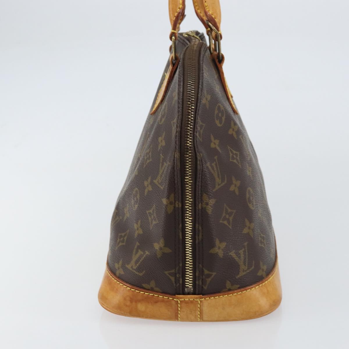 LOUIS VUITTON Monogram Alma Hand Bag M51130 LV Auth BA8533