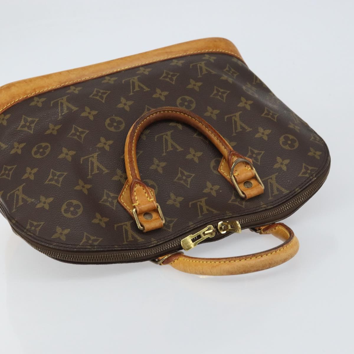 LOUIS VUITTON Monogram Alma Hand Bag M51130 LV Auth BA8533