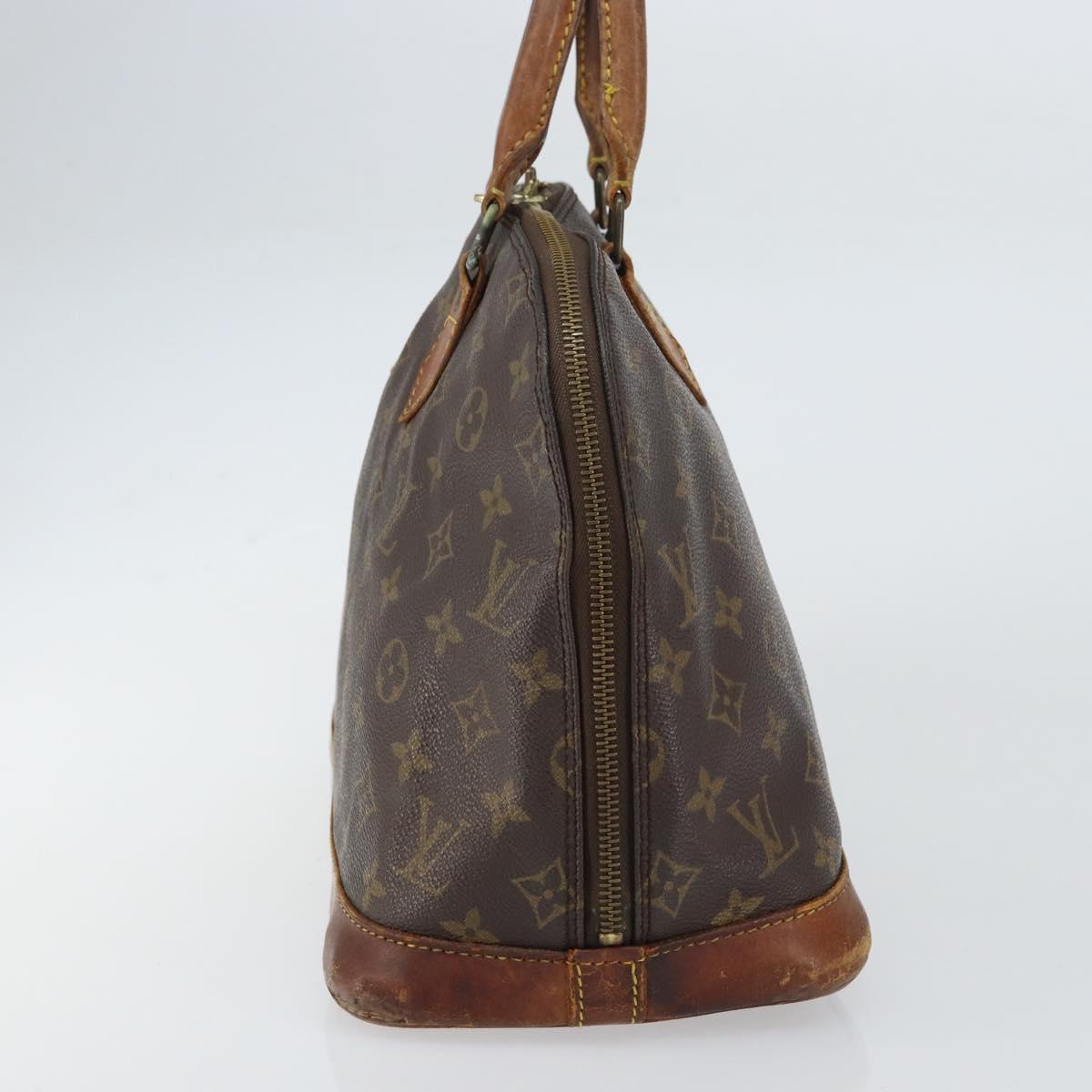 LOUIS VUITTON Monogram Alma Hand Bag M51130 LV Auth BA8534