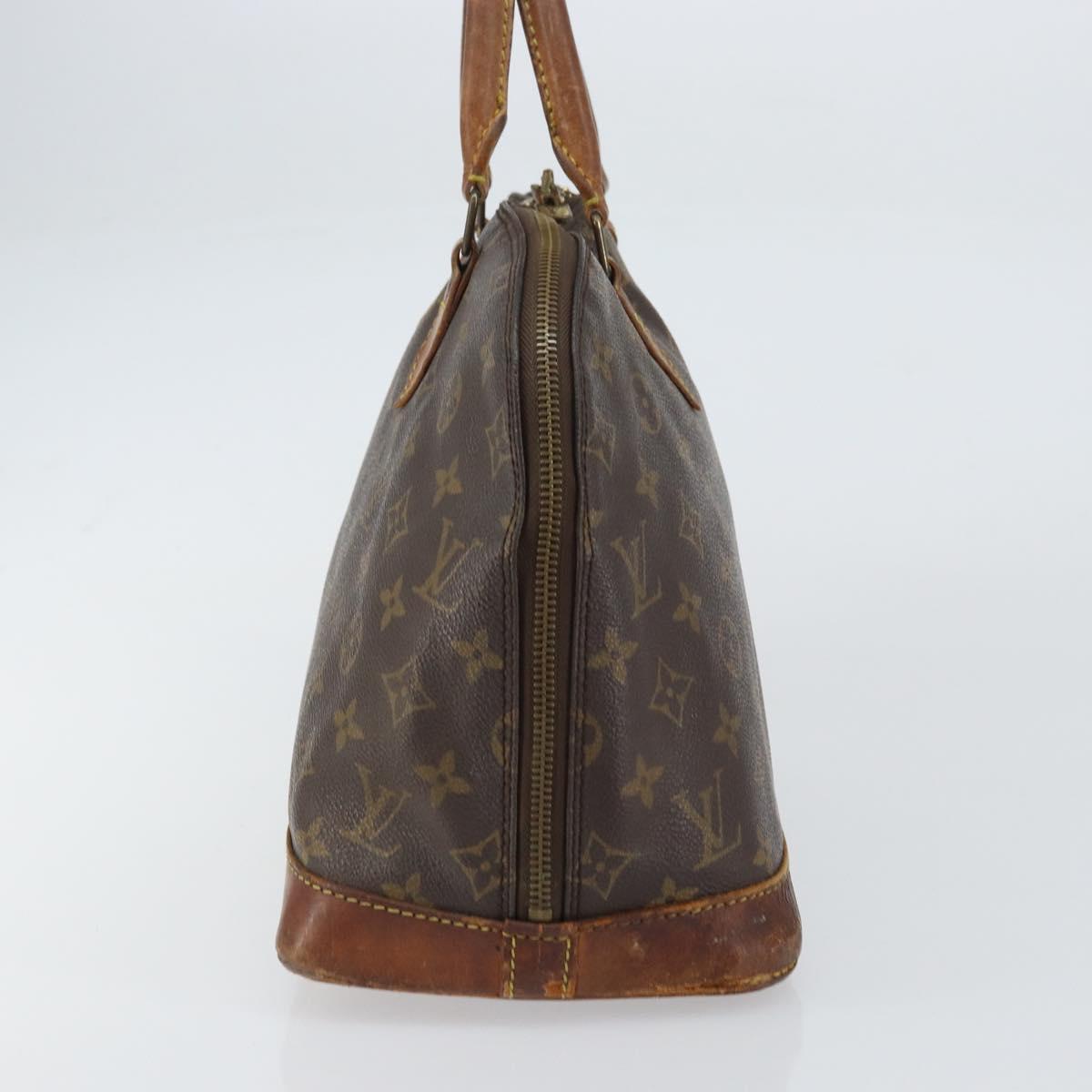 LOUIS VUITTON Monogram Alma Hand Bag M51130 LV Auth BA8534