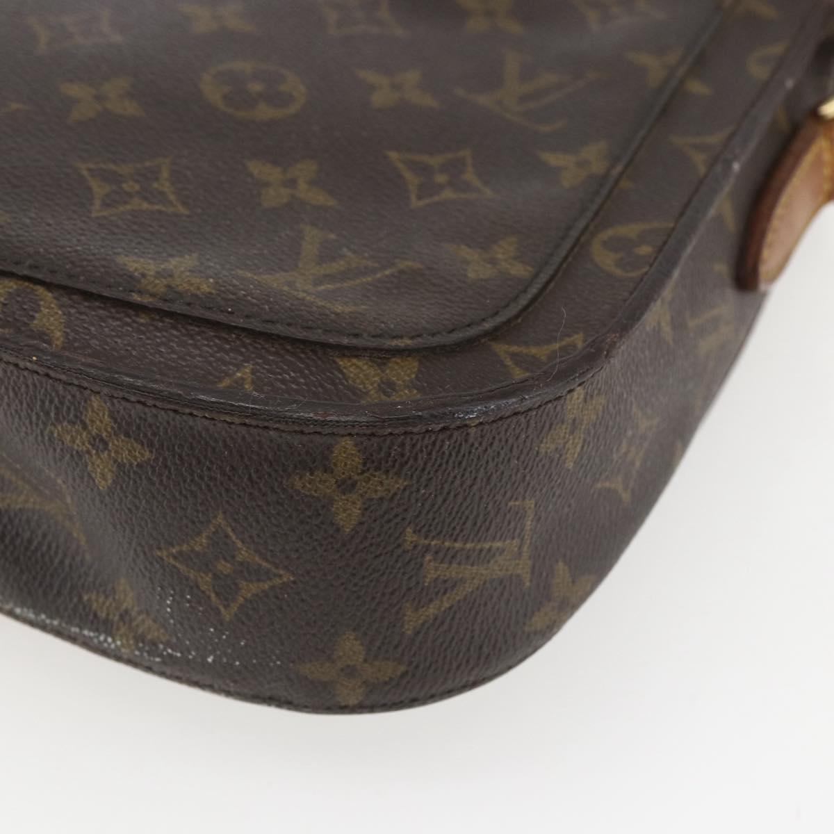 LOUIS VUITTON Monogram Saint Cloud GM Shoulder Bag M51242 LV Auth BA8536