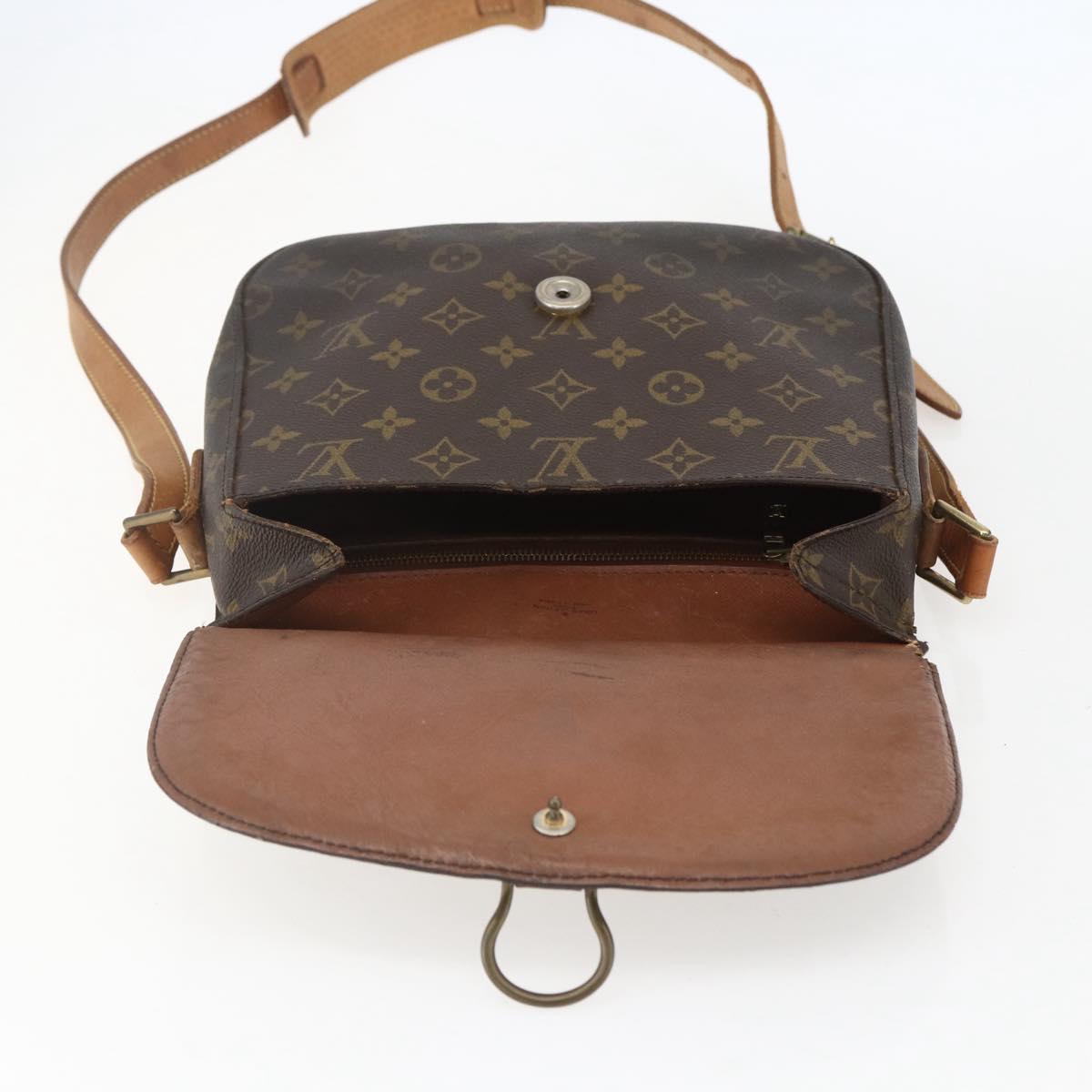 LOUIS VUITTON Monogram Saint Cloud GM Shoulder Bag M51242 LV Auth BA8536