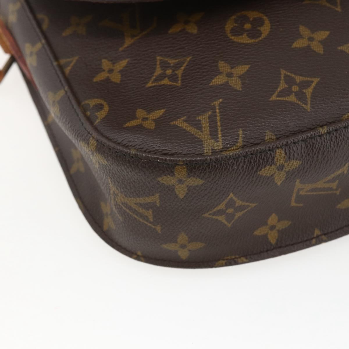 LOUIS VUITTON Monogram Saint Cloud GM Shoulder Bag M51242 LV Auth BA8537