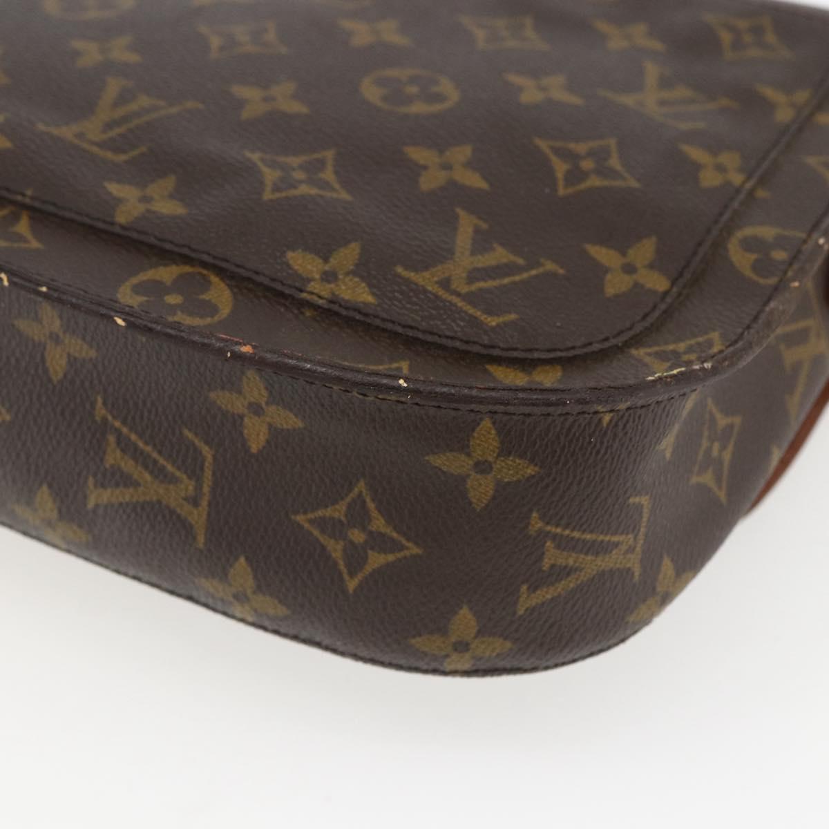 LOUIS VUITTON Monogram Saint Cloud GM Shoulder Bag M51242 LV Auth BA8537