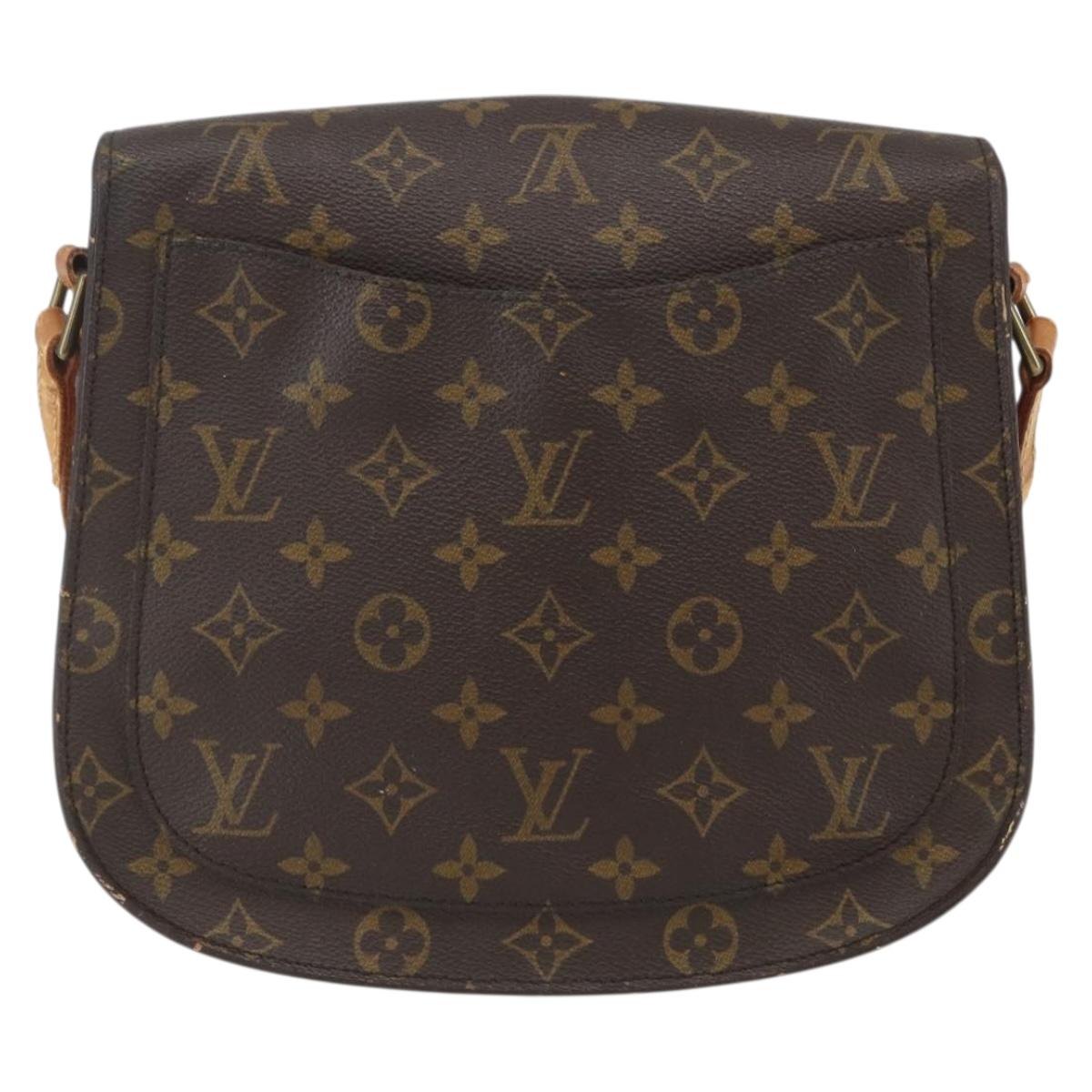 LOUIS VUITTON Monogram Saint Cloud GM Shoulder Bag M51242 LV Auth BA8537