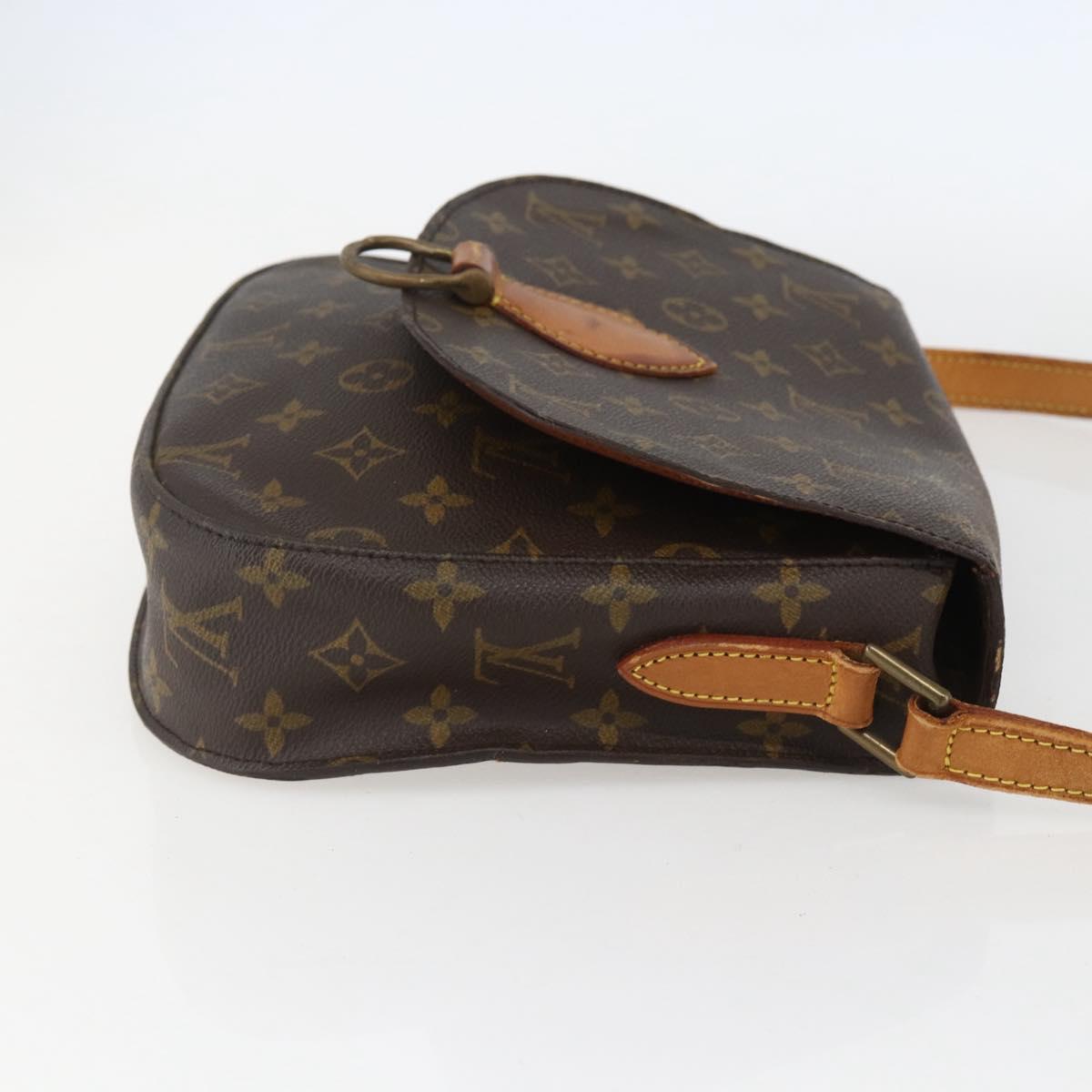 LOUIS VUITTON Monogram Saint Cloud GM Shoulder Bag M51242 LV Auth BA8537