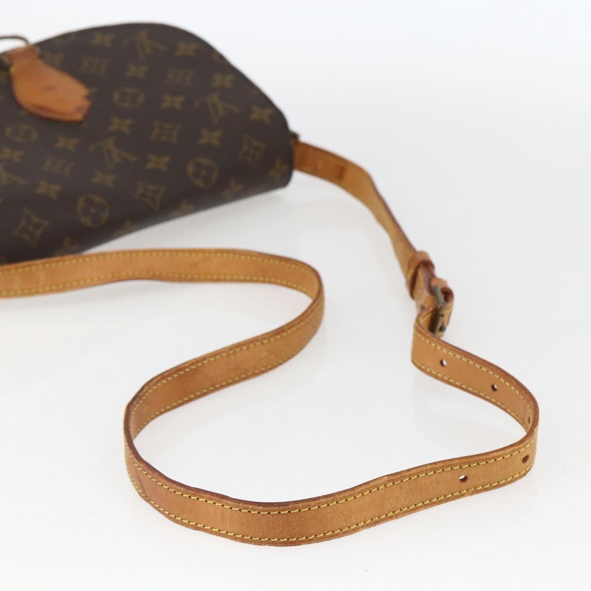 LOUIS VUITTON Monogram Saint Cloud GM Shoulder Bag M51242 LV Auth BA8537
