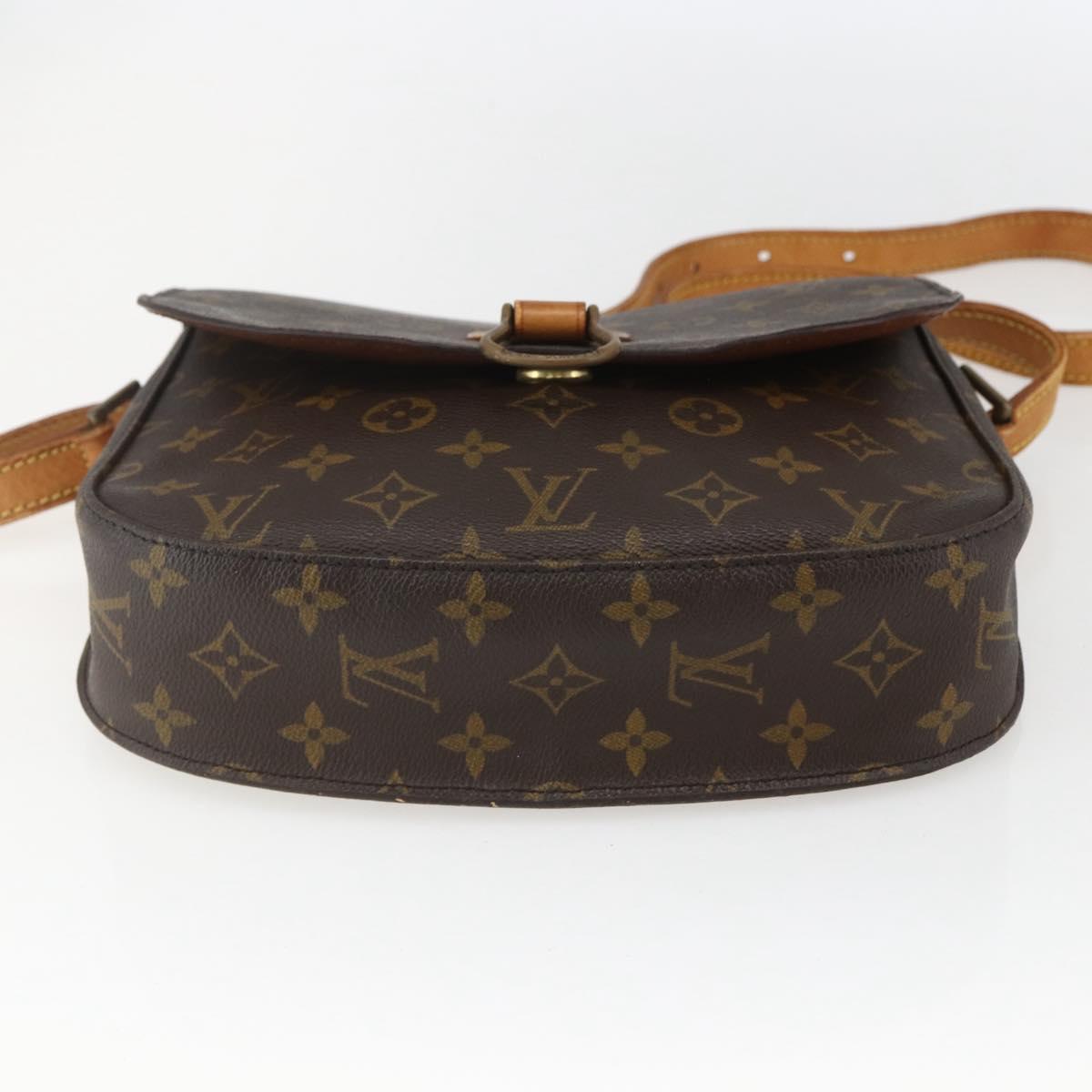 LOUIS VUITTON Monogram Saint Cloud GM Shoulder Bag M51242 LV Auth BA8537