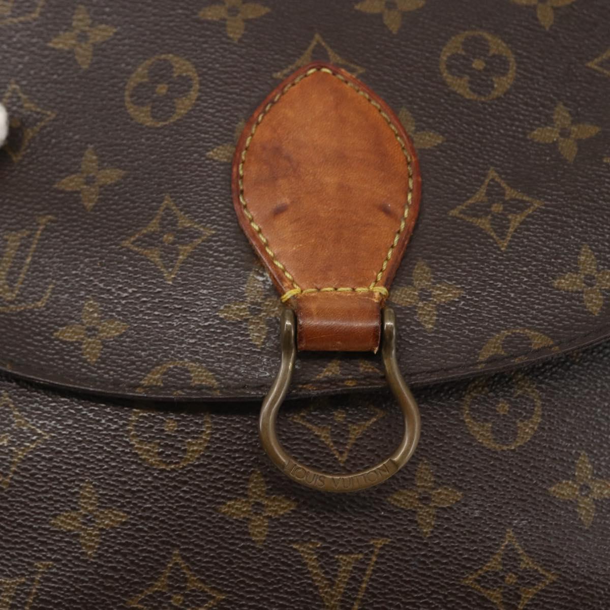 LOUIS VUITTON Monogram Saint Cloud GM Shoulder Bag M51242 LV Auth BA8538